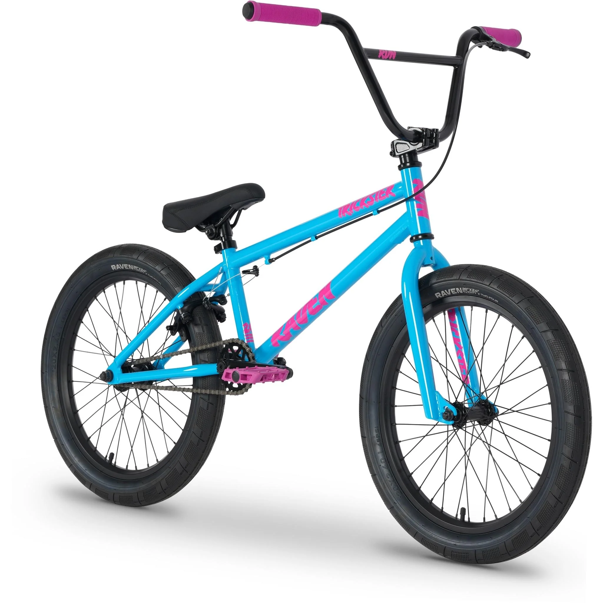 Raven Trickster 20" BMX Bike Neon Coral