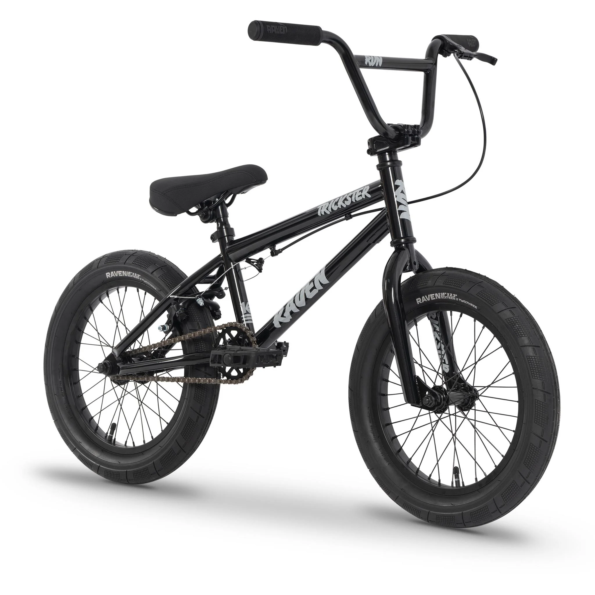 Raven Trickster 16'' BMX Bike Midnight Black