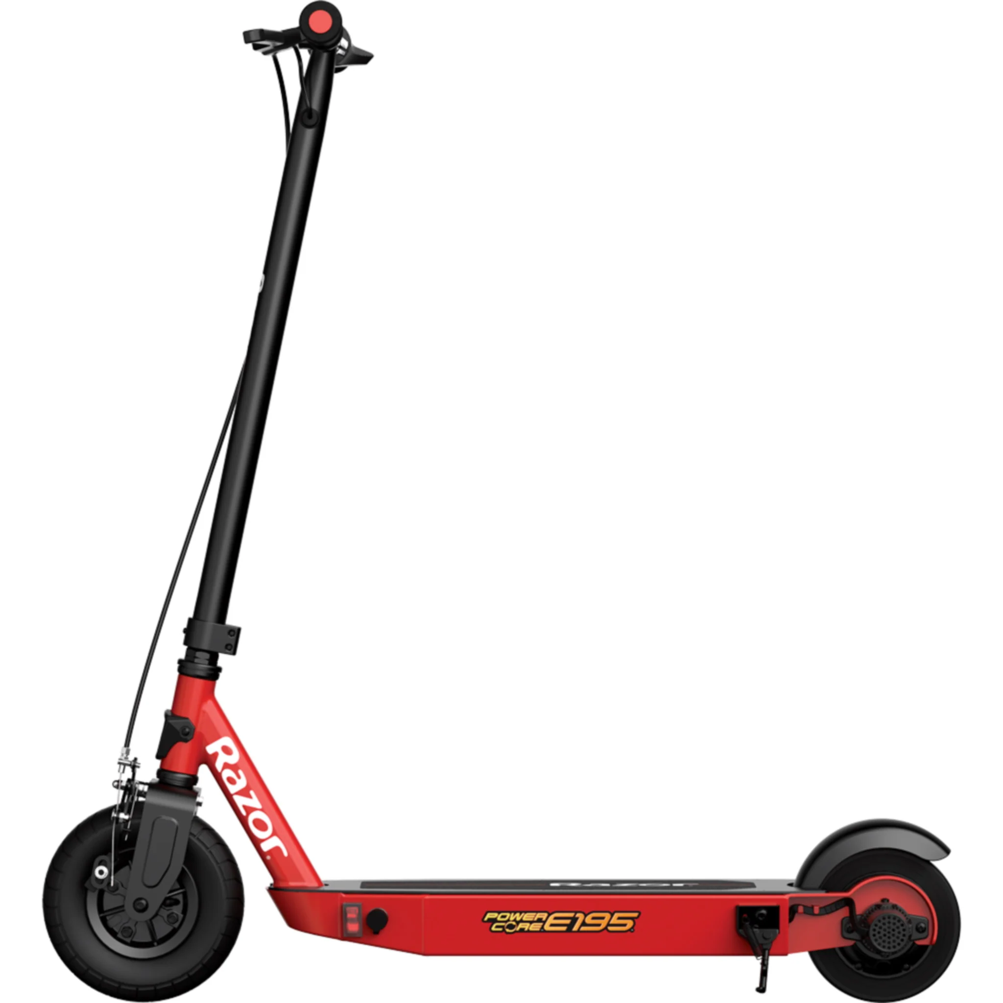 Razor PowerCore E195 Kids Electric Scooter Red/Black - Image 4
