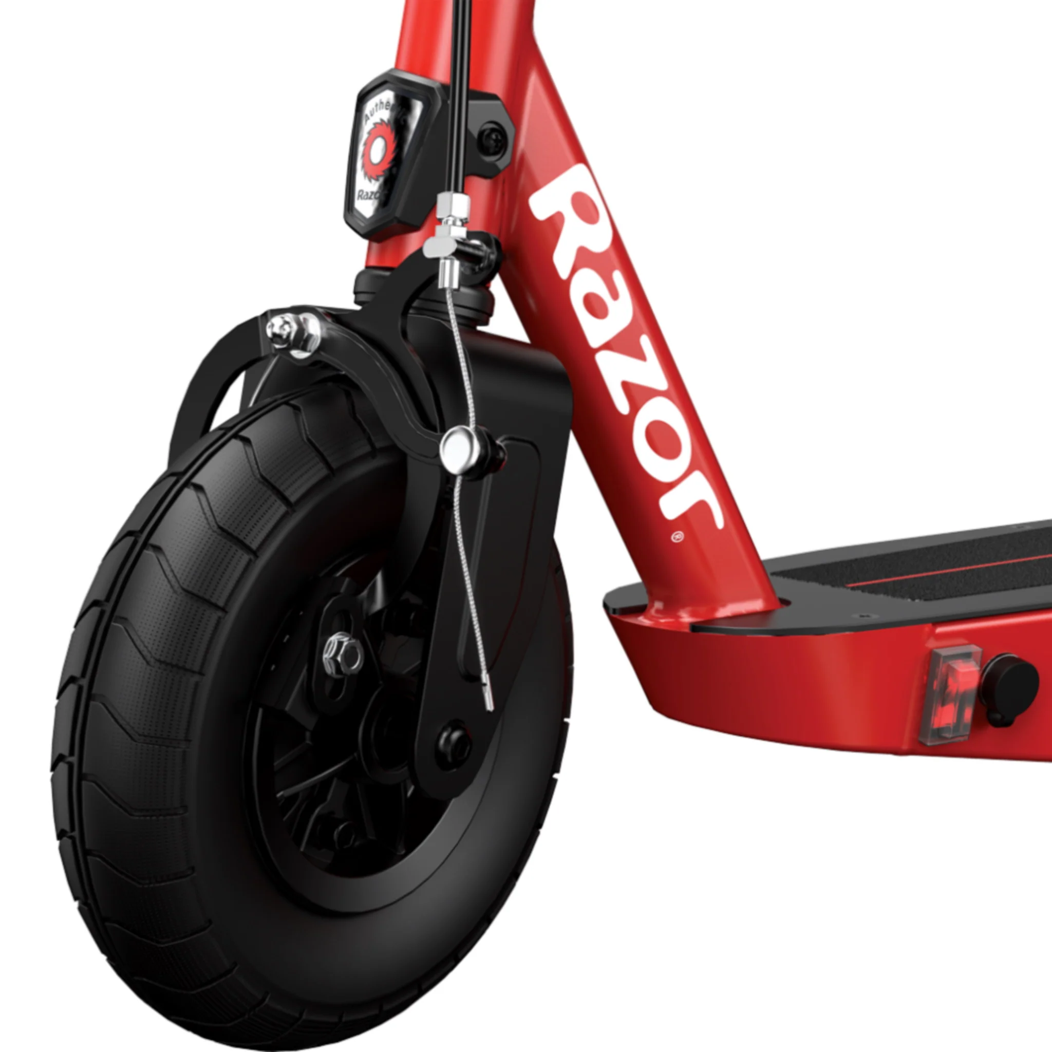 Razor PowerCore E195 Kids Electric Scooter Red/Black - Image 7