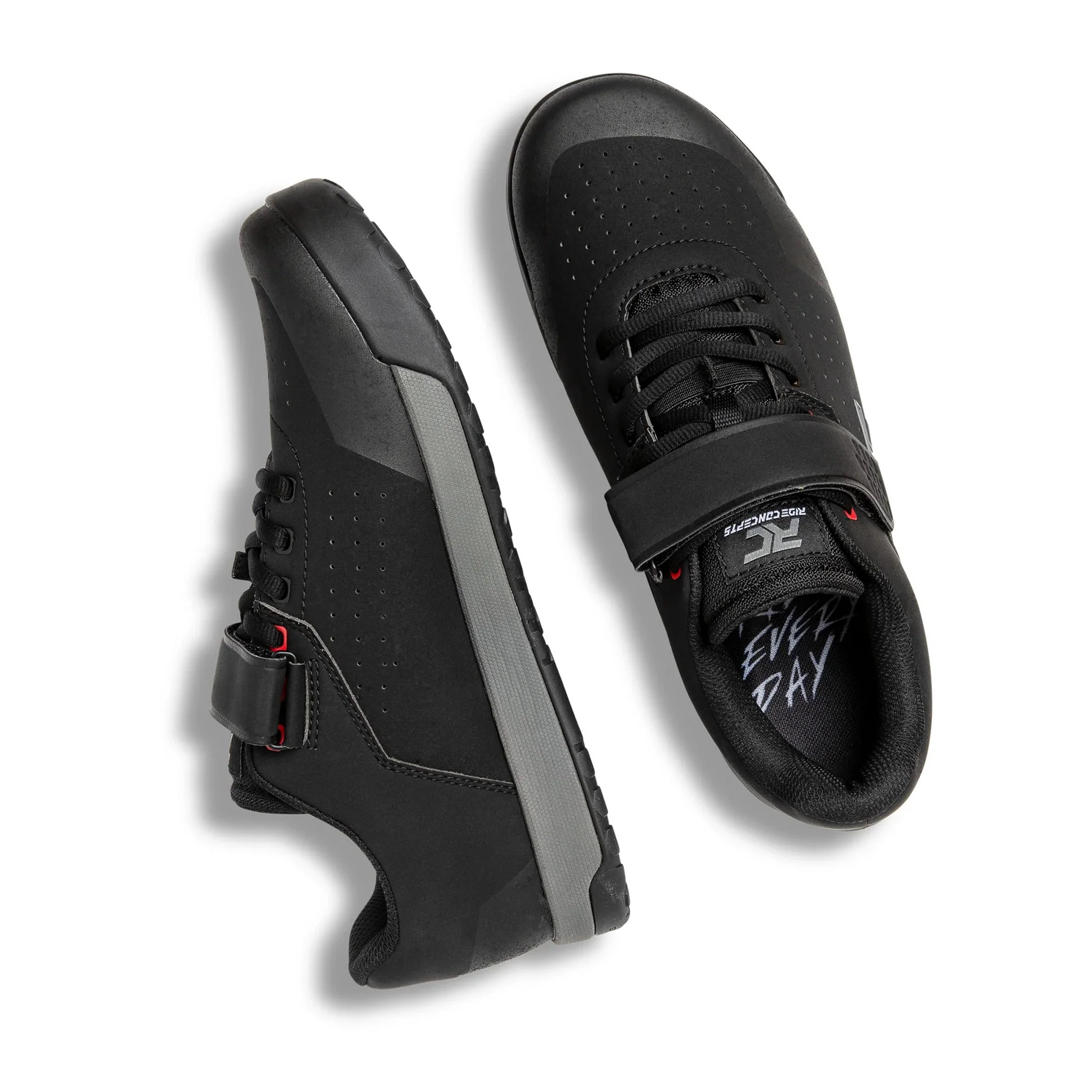 Ride Concepts Men's Hellion MTB Clip Shoes Black/Charcoal - Image 4