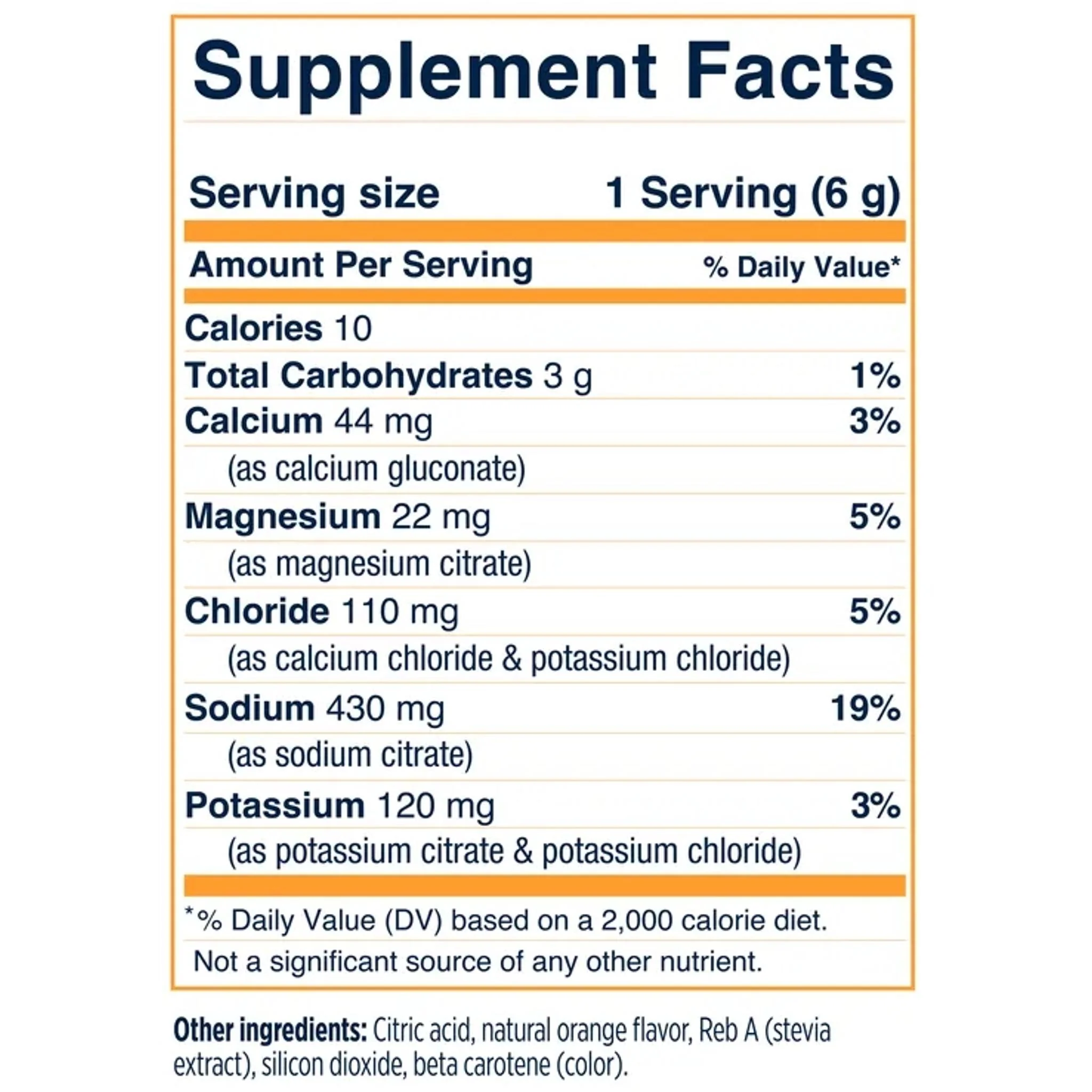 Saltstick DrinkMix Electrolyte Hydration Power Tart Orange (Tub 40 Serves) - Image 2