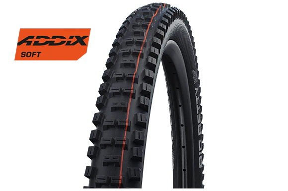 Schwalbe Tyre Big Betty 29 x 2.4 Evolution Folding Addix Soft (orange) TL-Easy SuperTrail HS608