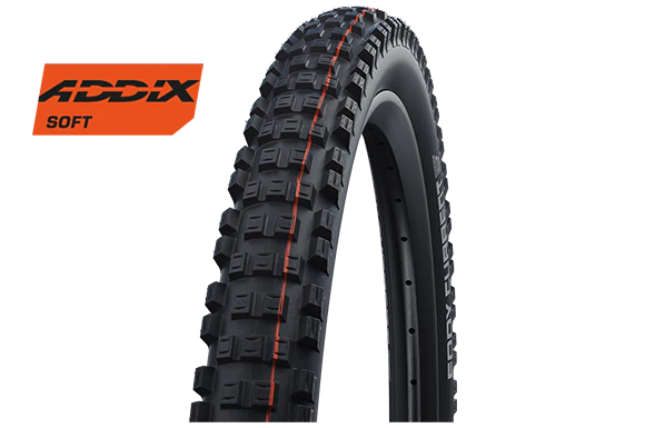 Schwalbe Tyre Eddy Current Front 27.5 x 2.80 Evolution Folding Addix Soft(orange) TL-Easy SuperTrail HS496
