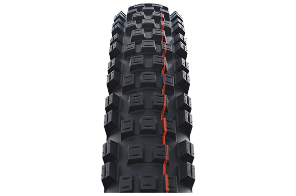 Schwalbe Tyre Eddy Current Front 29 x 2.60 Evolution Folding Addix Soft(orange) TL-Easy SuperTrail HS496 - Image 2