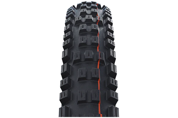 Schwalbe Tyre Eddy Current Rear 27.5 x 2.80 Evolution Folding Addix Soft(orange) TL-Easy SuperGravity HS497 - Image 4