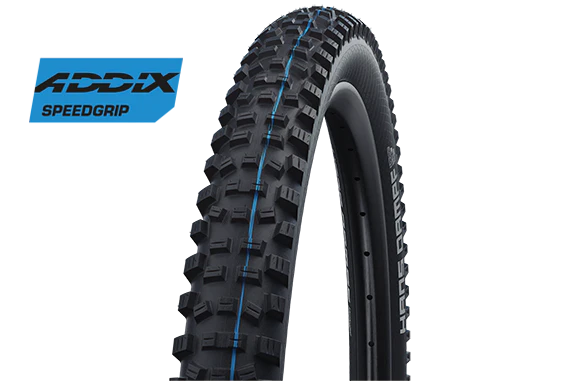 Schwalbe Tyre Hans Dampf 27.5 x 2.6 Evolution Folding Addix SpeedGrip(blue) TL-Easy SuperTrail HS491