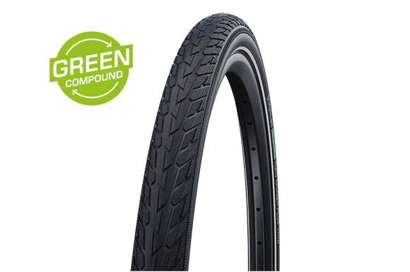 Schwalbe Tyre Road Cruiser Plus 29 x 2.0 / 700 x 50 Wire Bead Puncture Guard Green Compound TwinSkin HS484 - Image 3