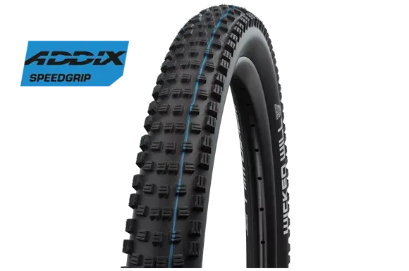 Schwalbe Tyre Wicked Will 29 x 2.4 Evo Super Race TLE 62-622 B/TS-SK HS614 ADDIX SpeedGrip 67EPI B