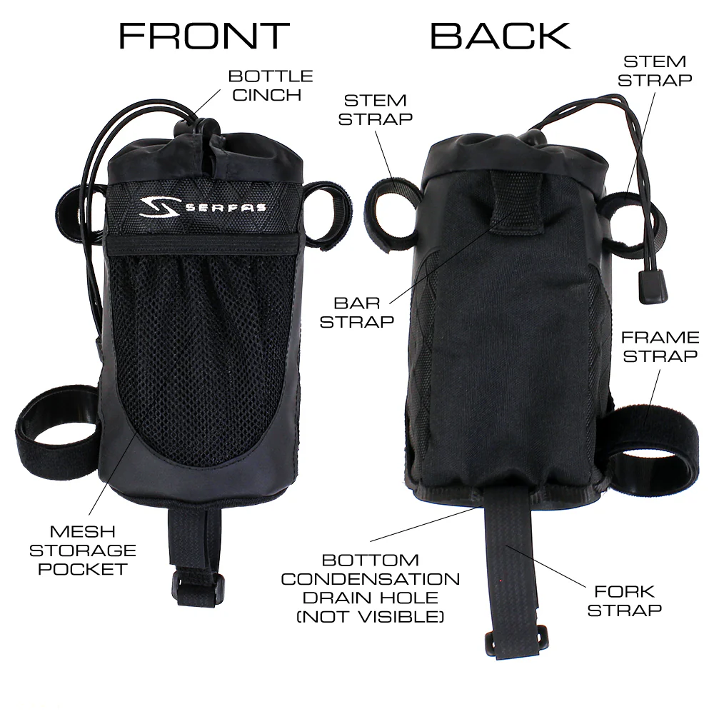 Serfas Bar-Tender Handlebar Bag - Image 7