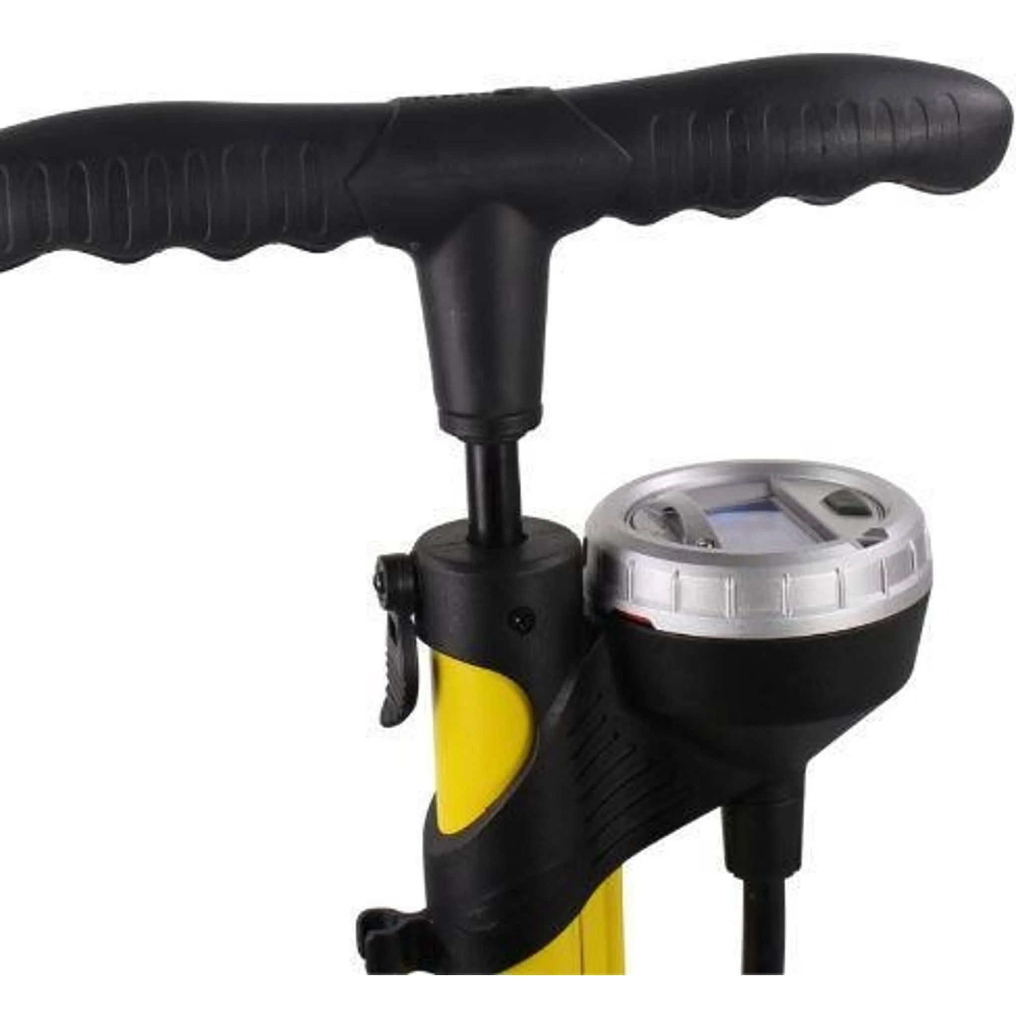 Serfas Floorpump w/ Digital Gauge Black - Image 2
