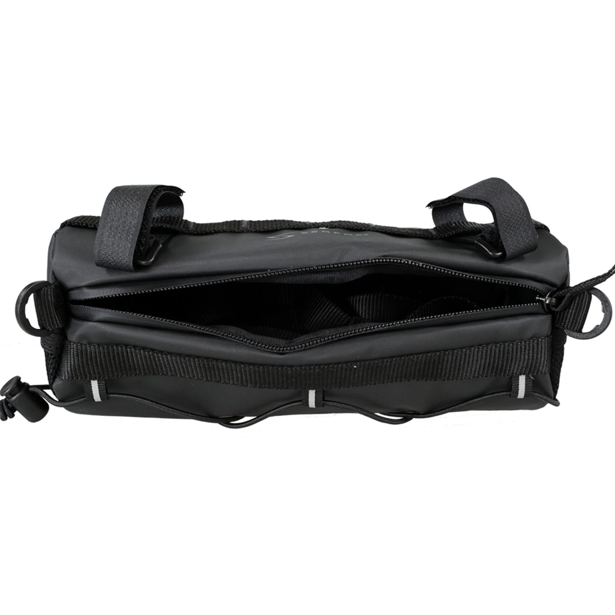 Serfas LT-BB2BK Waterproof Handlebar Bag 1.5L Medium Black - Image 2