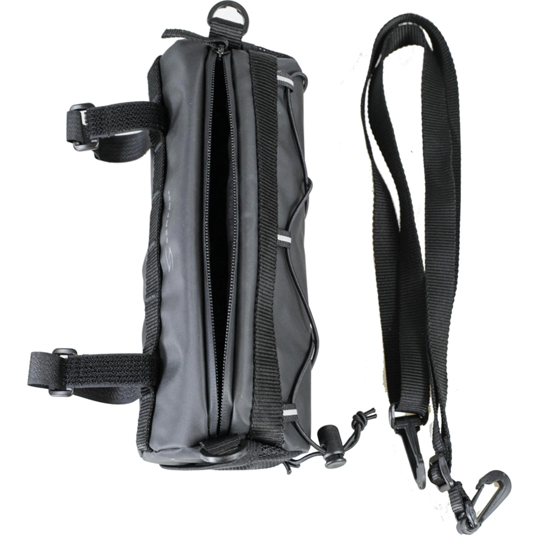 Serfas LT-BB2BK Waterproof Handlebar Bag 1.5L Medium Black - Image 4