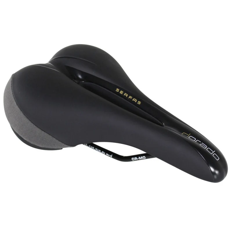 Serfas Men’s Saddle MX-3 Dorado Chromoly - Image 2