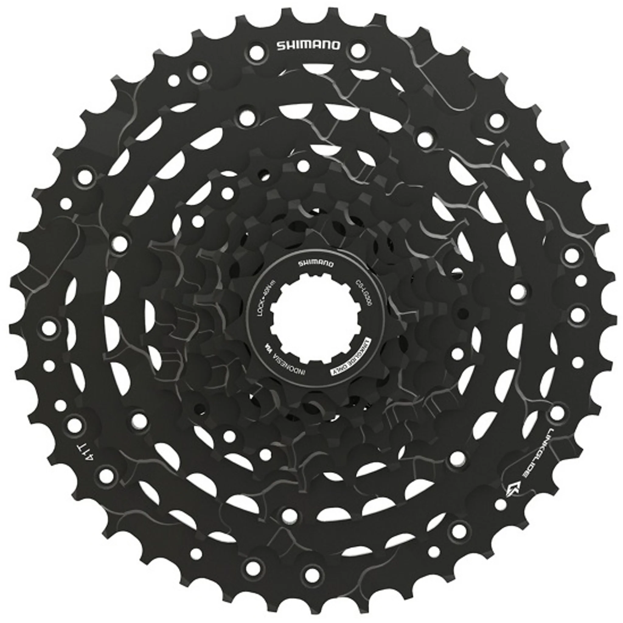 Shimano CS-LG300 Linkglide Cassette 11-41T 9 speed