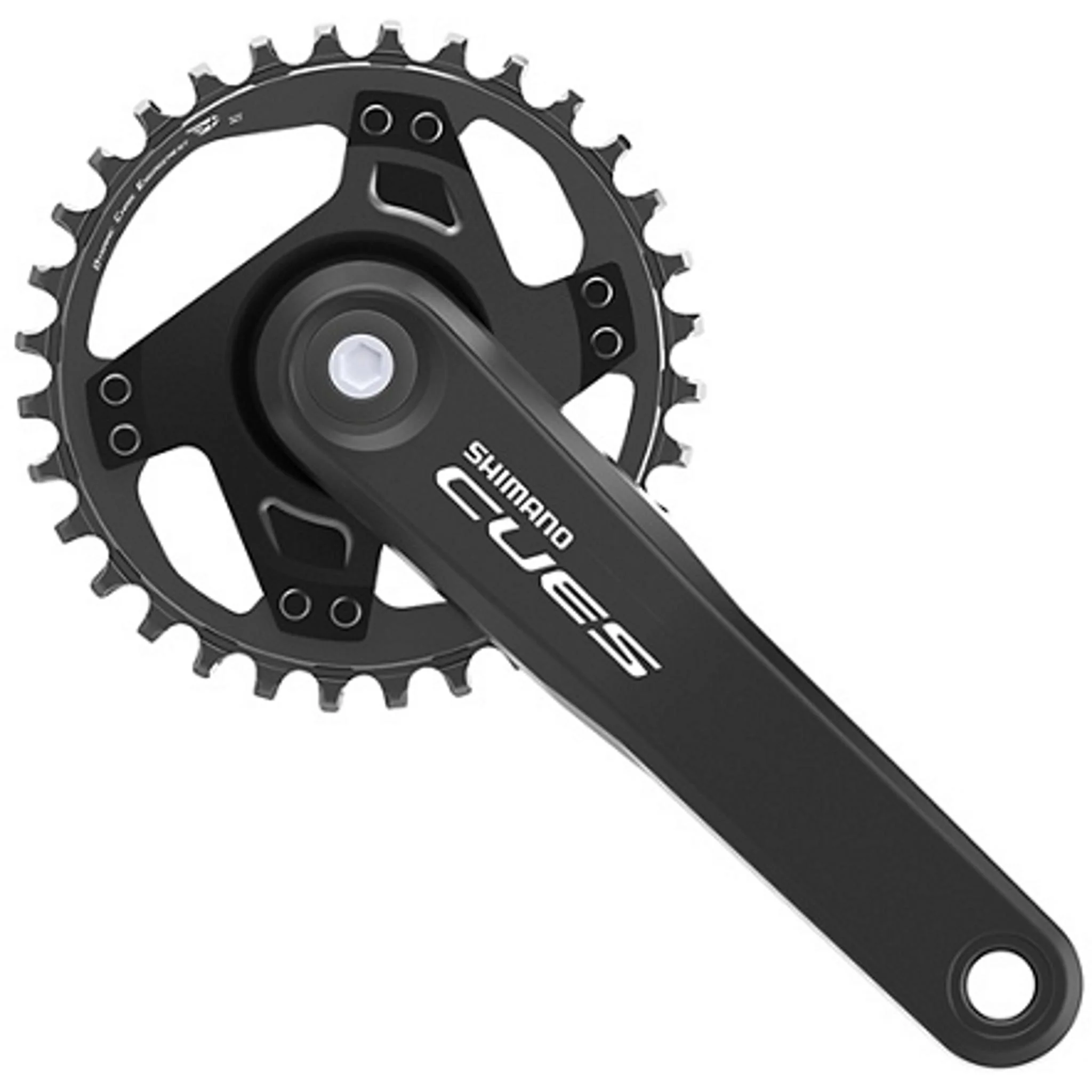 Shimano CUES 1x9/10/11-Speed Hybrid Crankset 32T 175mm
