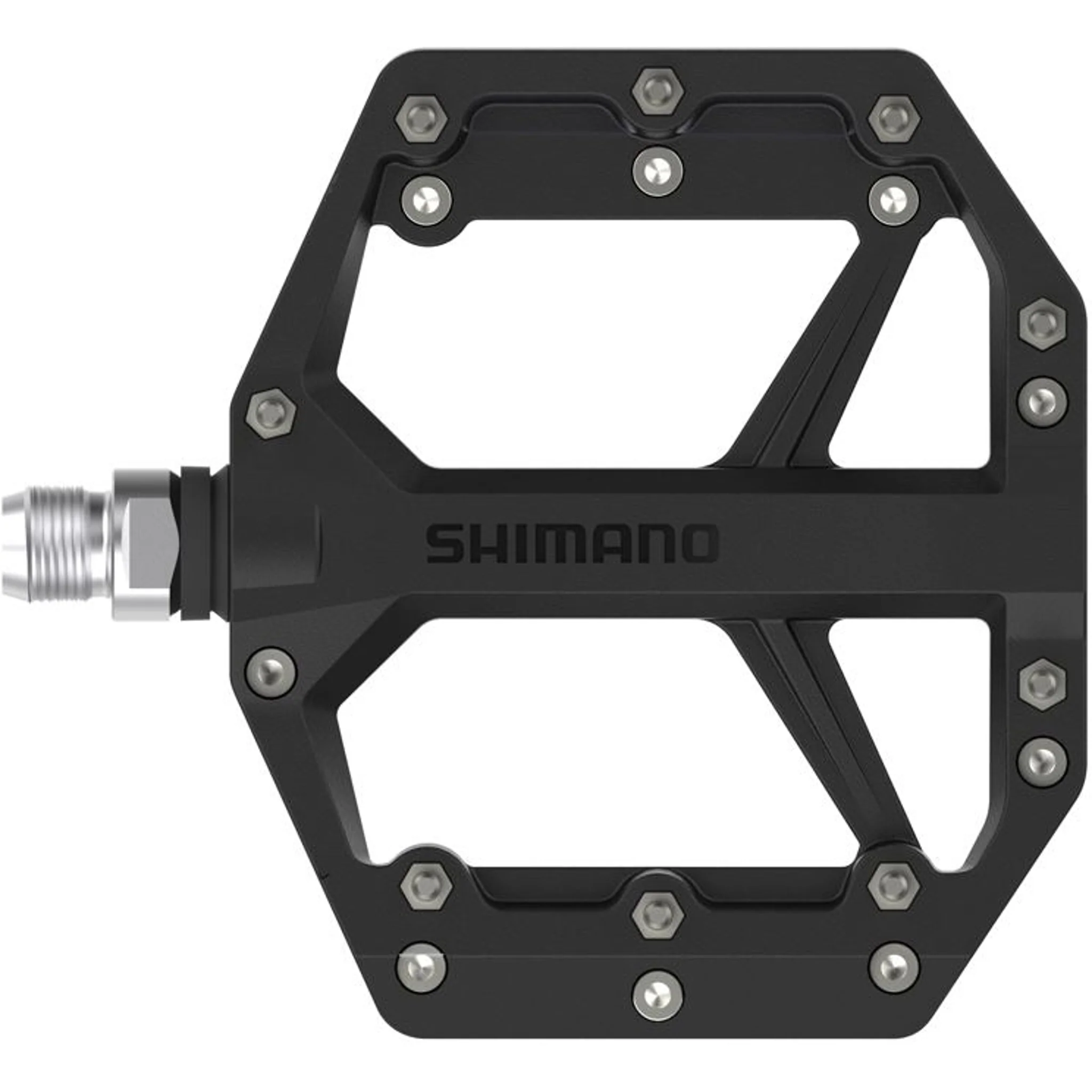 Shimano PD-GR400 Flat Platform Pedals Black - Image 2