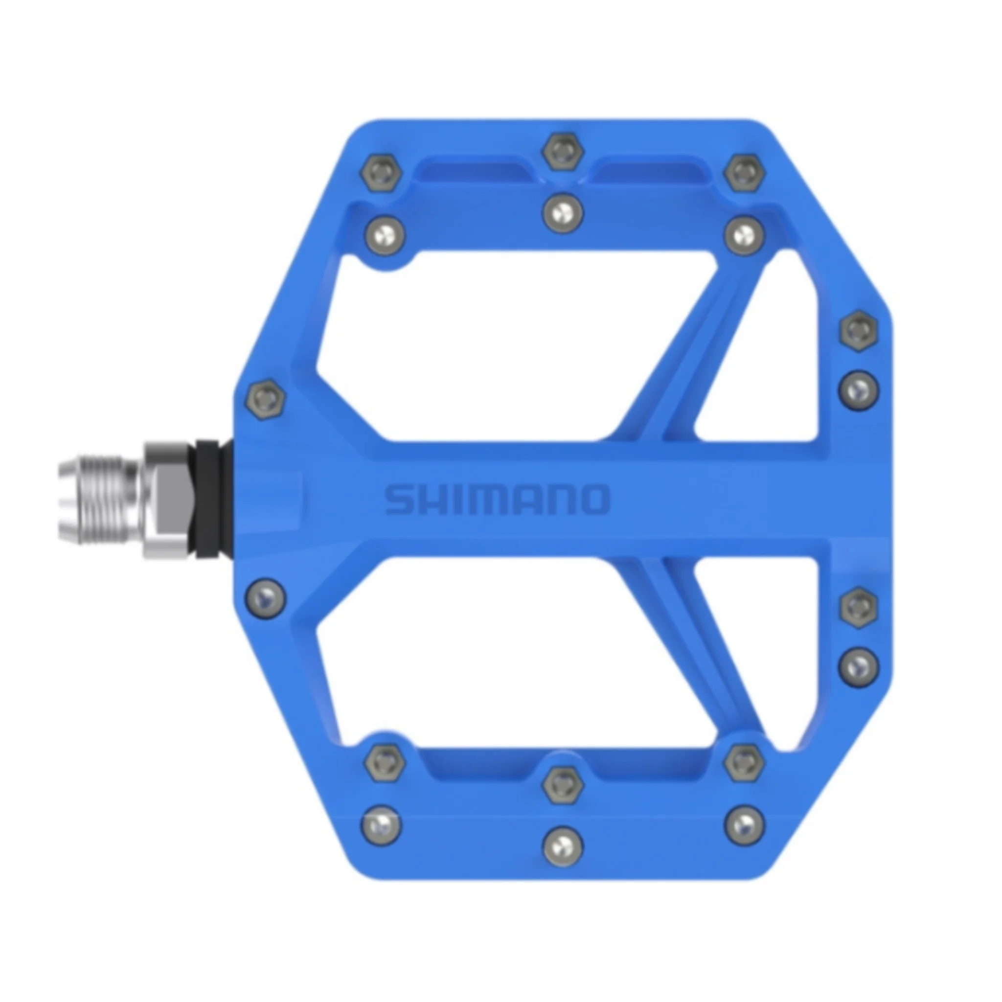 Shimano PD-GR400 Platform Pedal Blue - Image 2