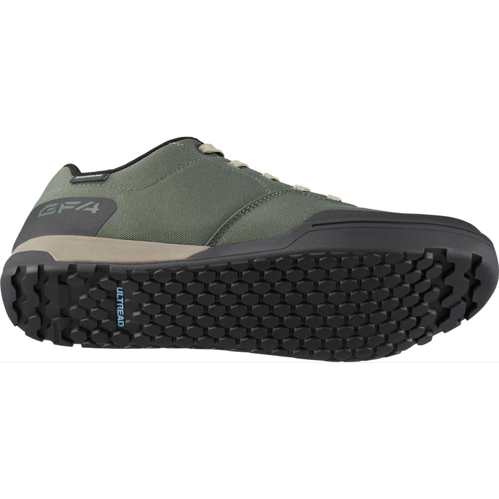 Shimano GF400 Flat Mountain Bike Shoe Olive - Image 3