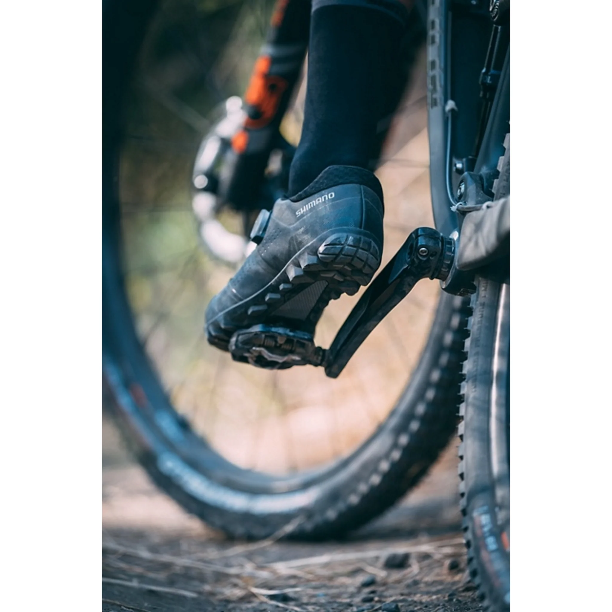 Shimano Sh-Me502 Spd Shoes Size 40 Black - Image 9