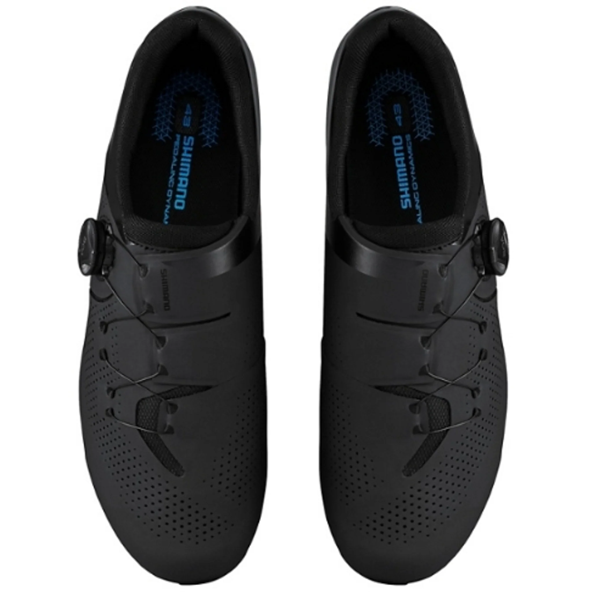 Shimano RC3 Wide Road Shoes Black (E-Width) - Image 3