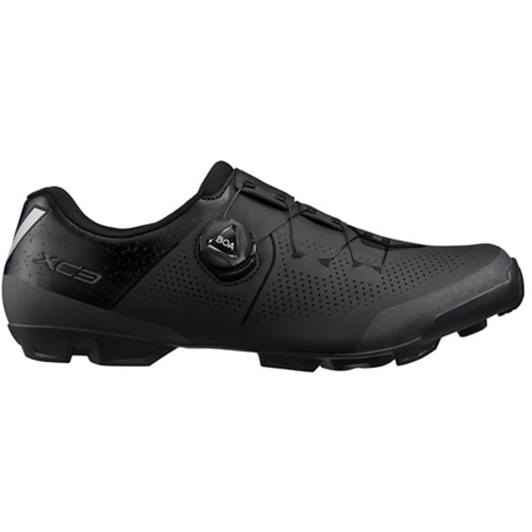 Shimano SH-XC302 Wide Road Shoes Black