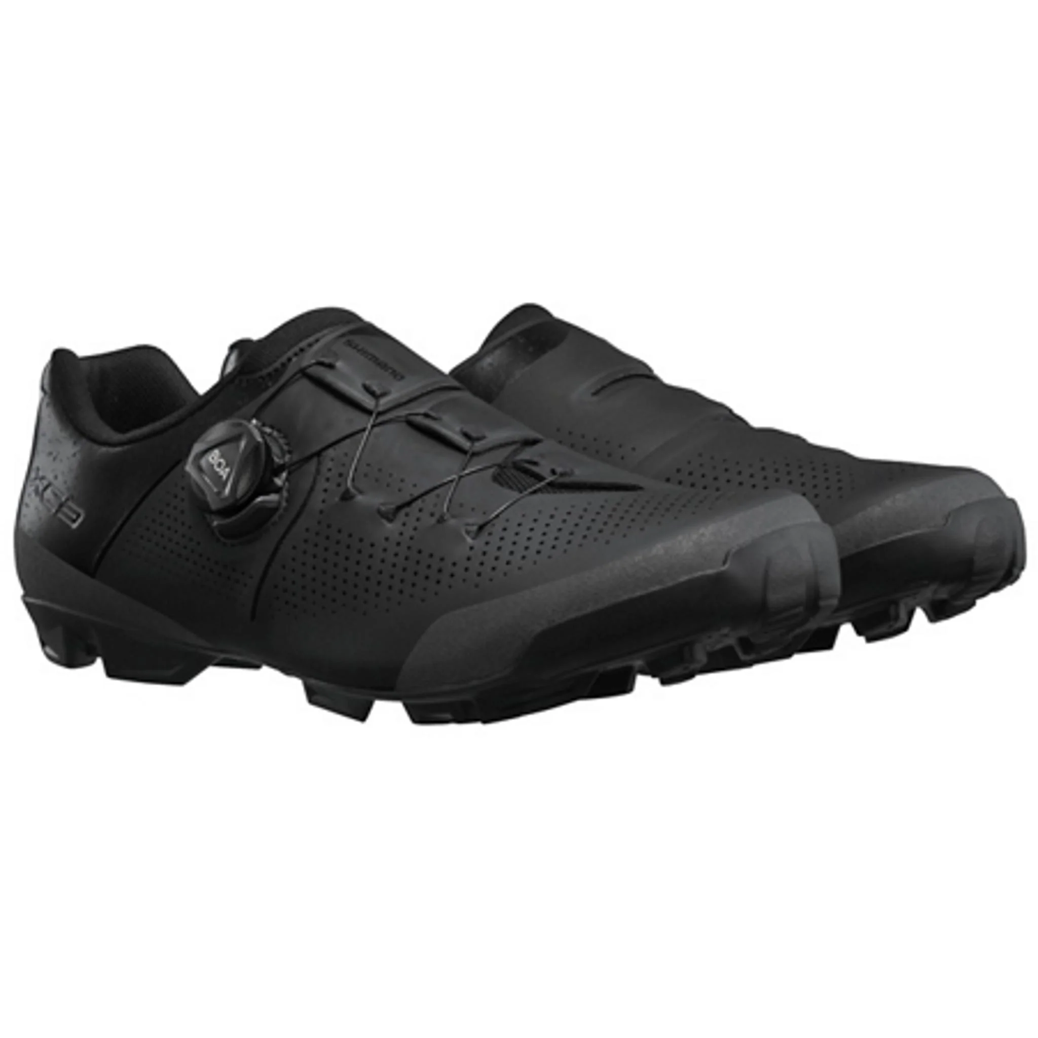 Shimano SH-XC302 Wide Road Shoes Black - Image 2