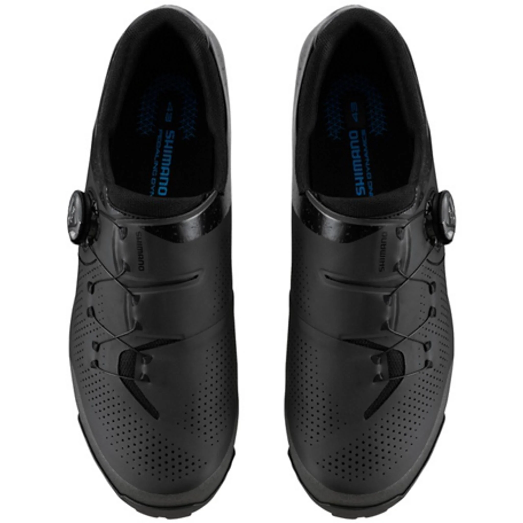 Shimano SH-XC302 Wide Road Shoes Black - Image 3