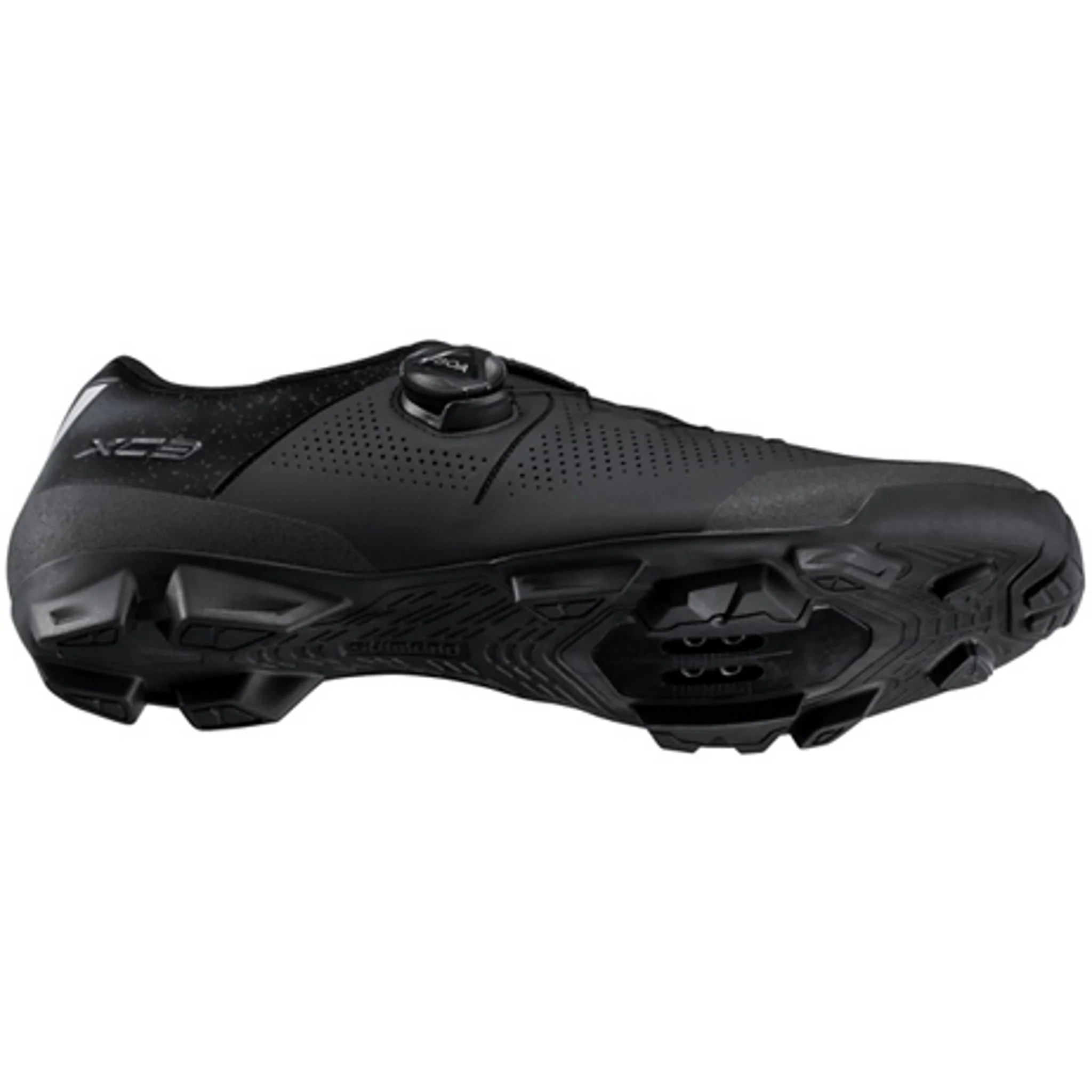 Shimano SH-XC302 Wide Road Shoes Black - Image 6