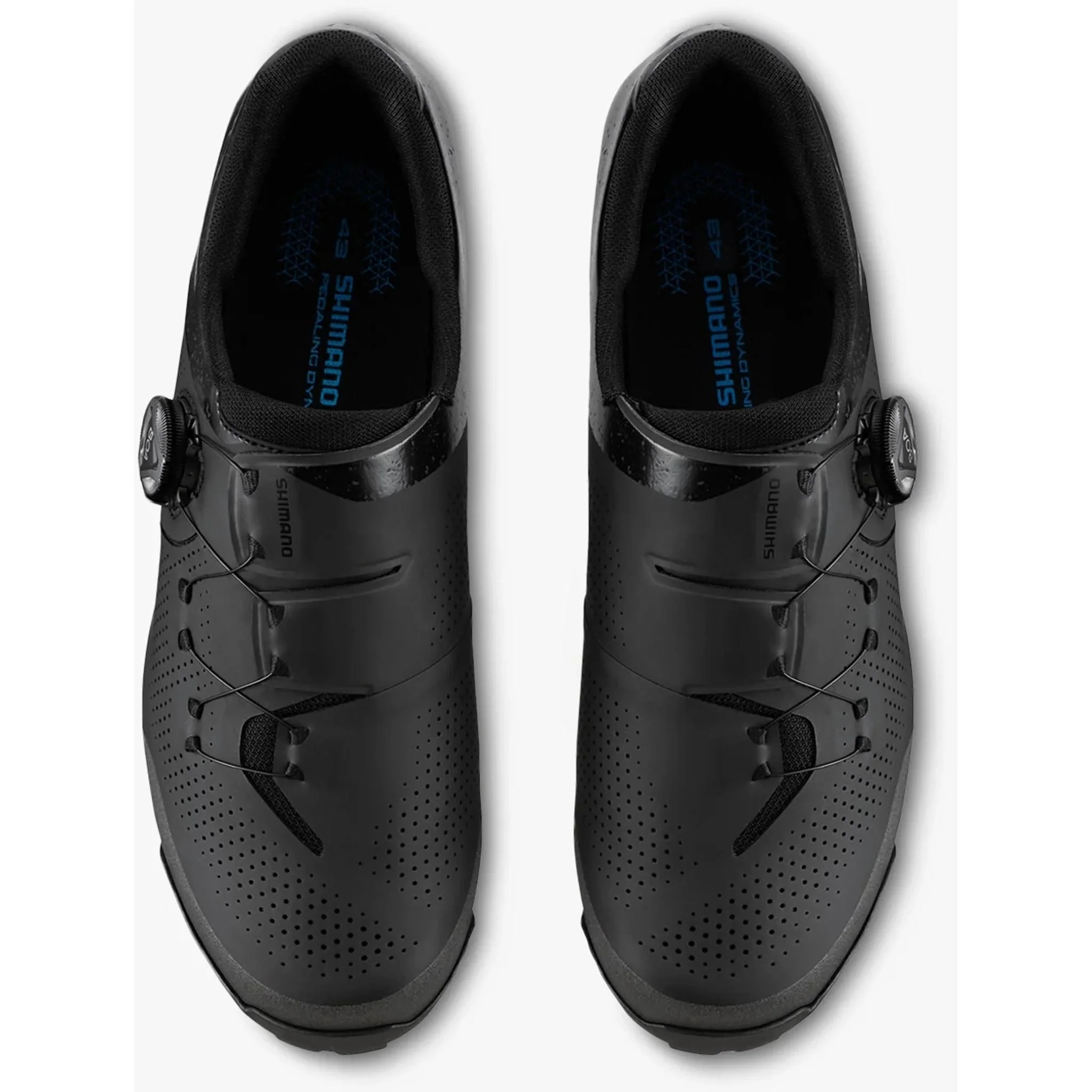 Shimano XC302 Wide Mens MTB Shoes Black 2025 - Image 5