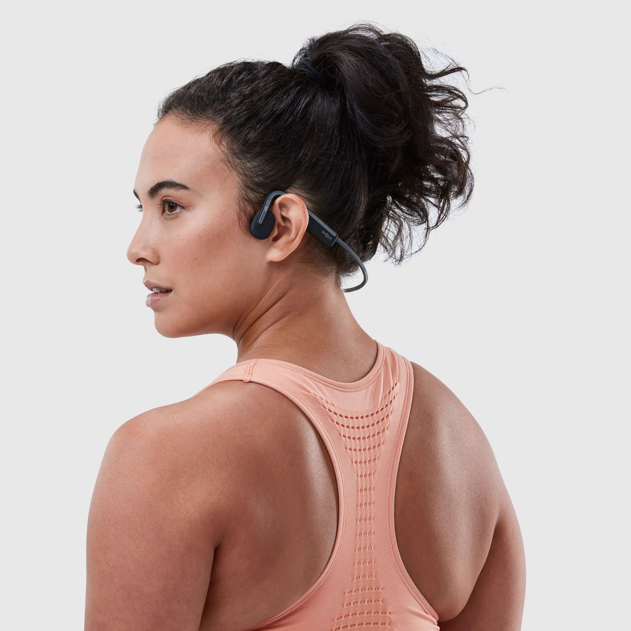 Shokz OpenMove Bone Conduction Bluetooth Headphones Grey - Image 13