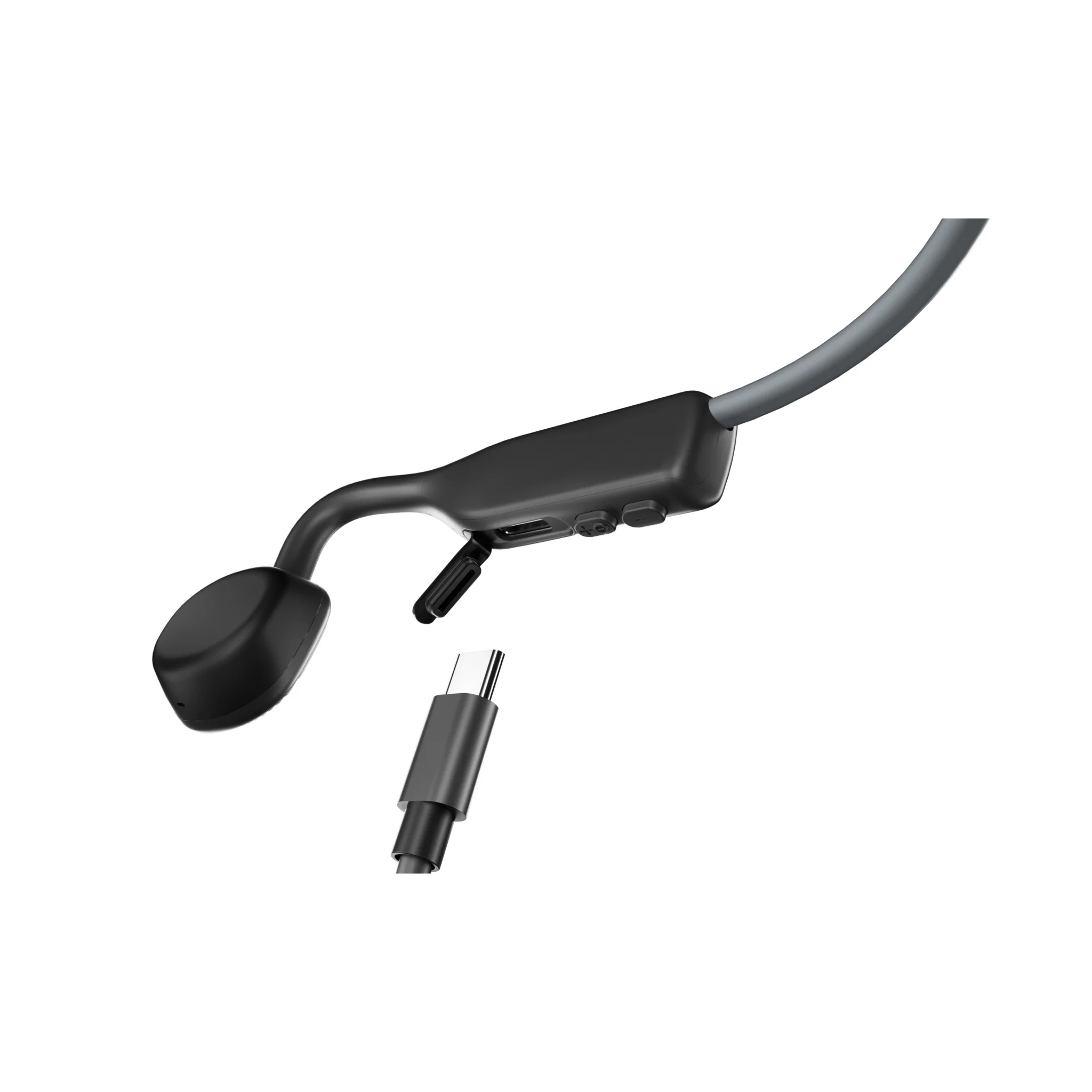 Shokz OpenMove Bone Conduction Bluetooth Headphones Grey - Image 18