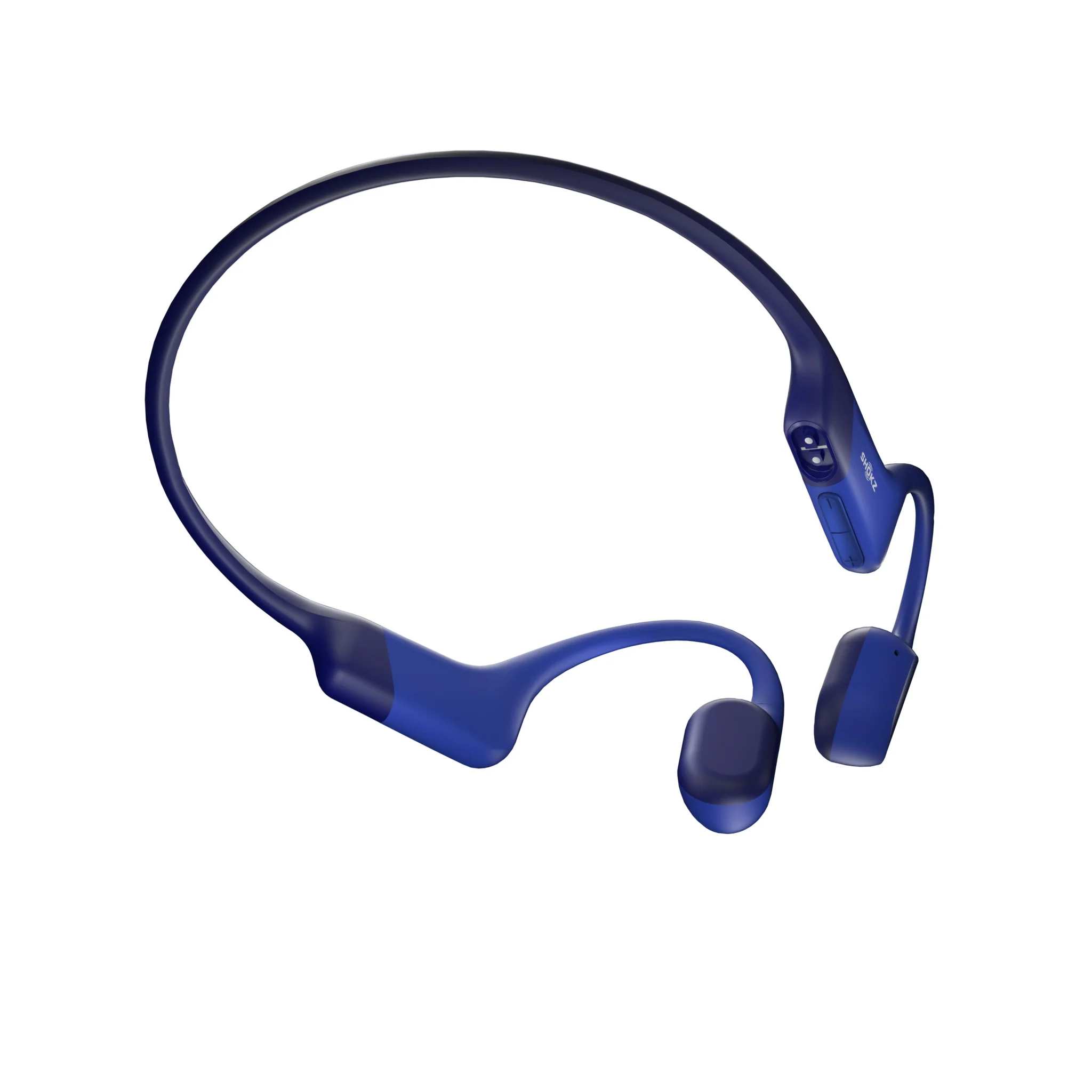 Shokz OpenRun Bone Conduction Bluetooth Headphones Blue - Image 3