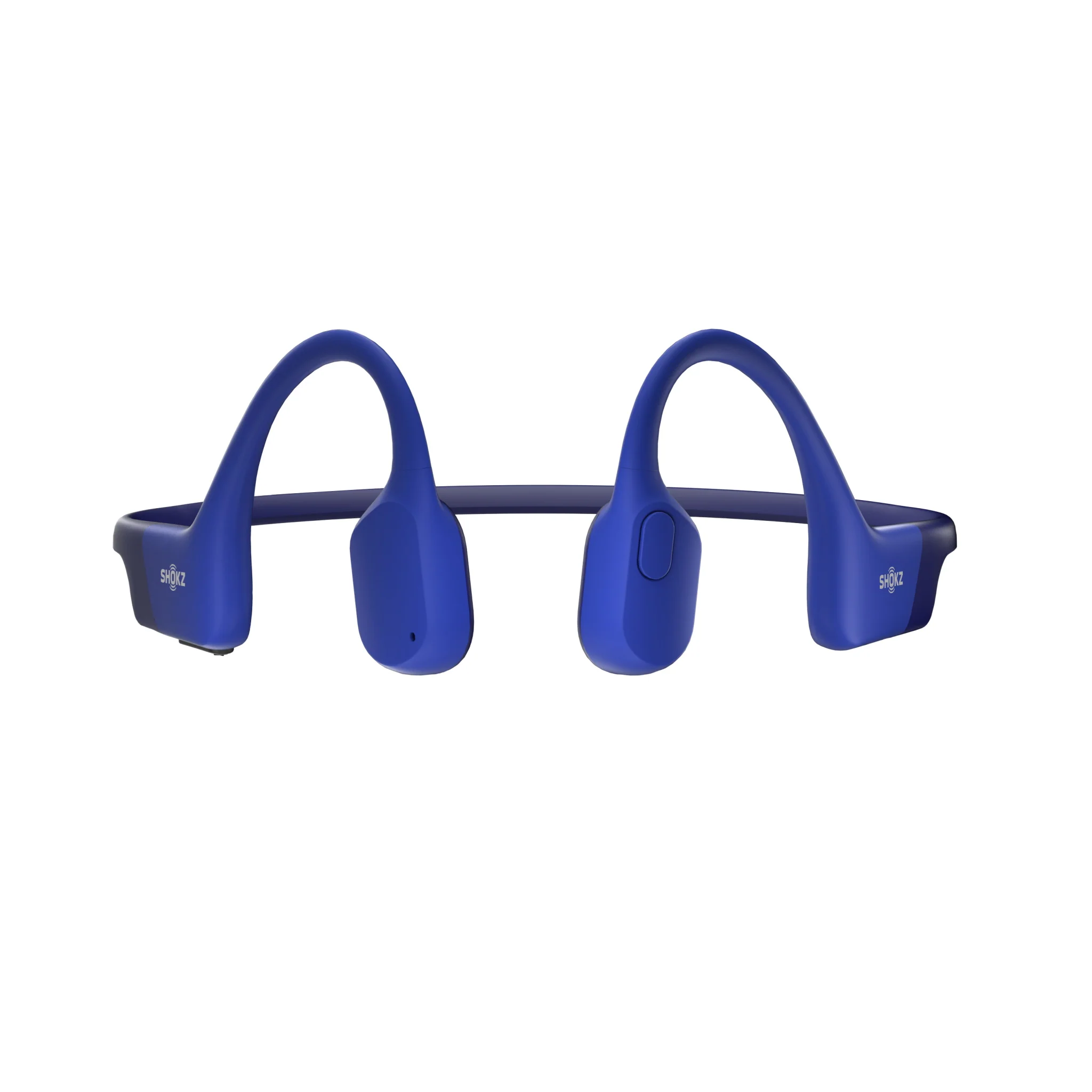 Shokz OpenRun Bone Conduction Bluetooth Headphones Blue - Image 5