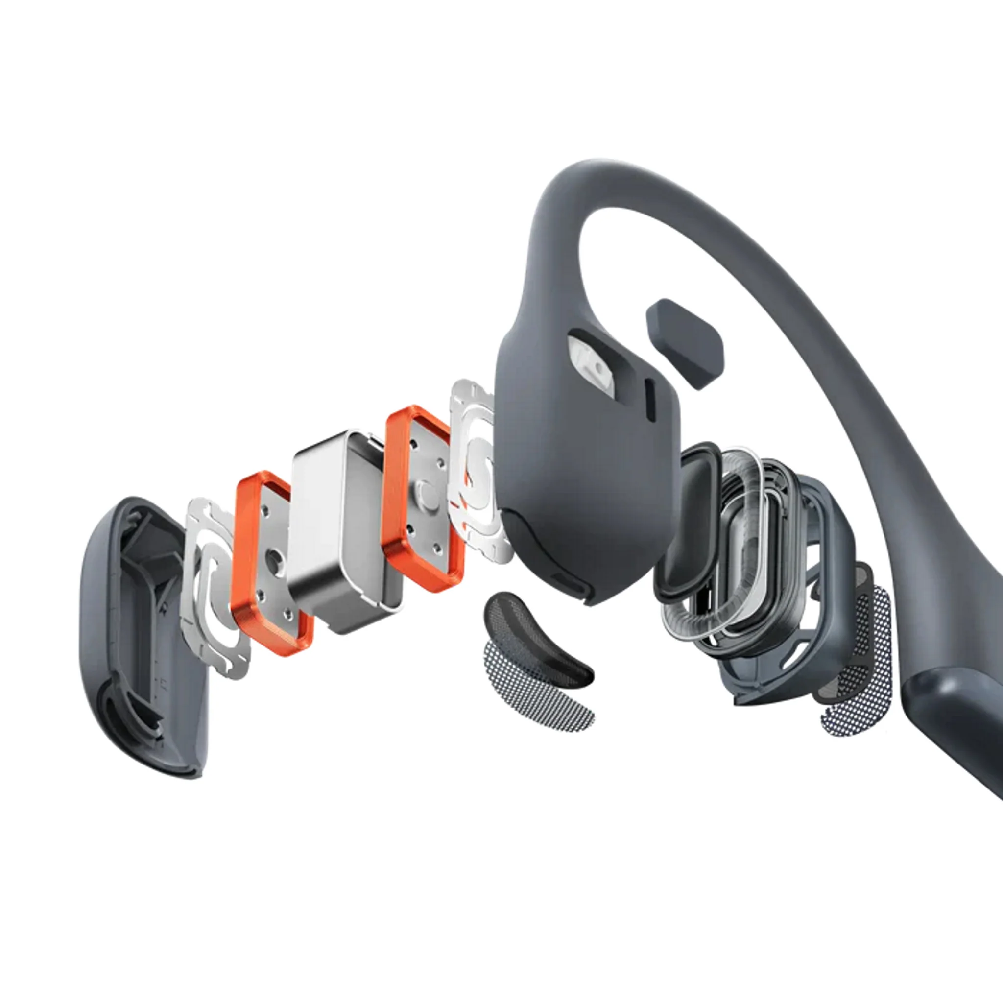 Shokz OpenRun Pro 2 Bone Conduction Bluetooth Headphones Black - Image 4