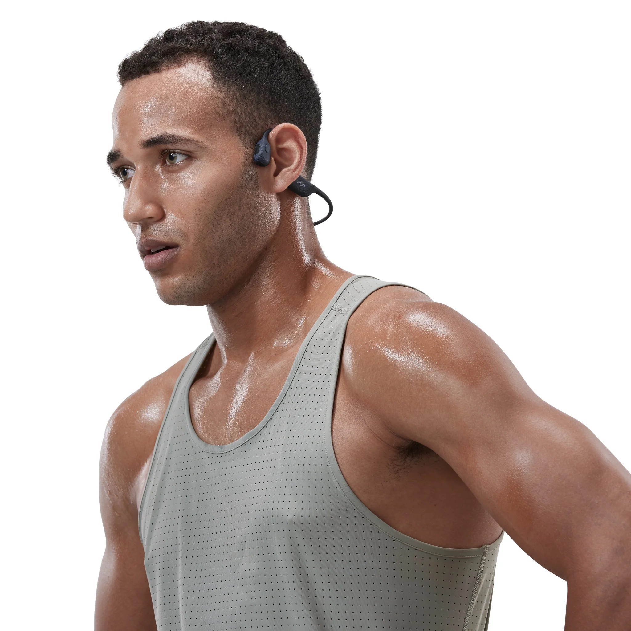 Shokz OpenRun PRO Bone Conduction Bluetooth Headphones Black - Image 9