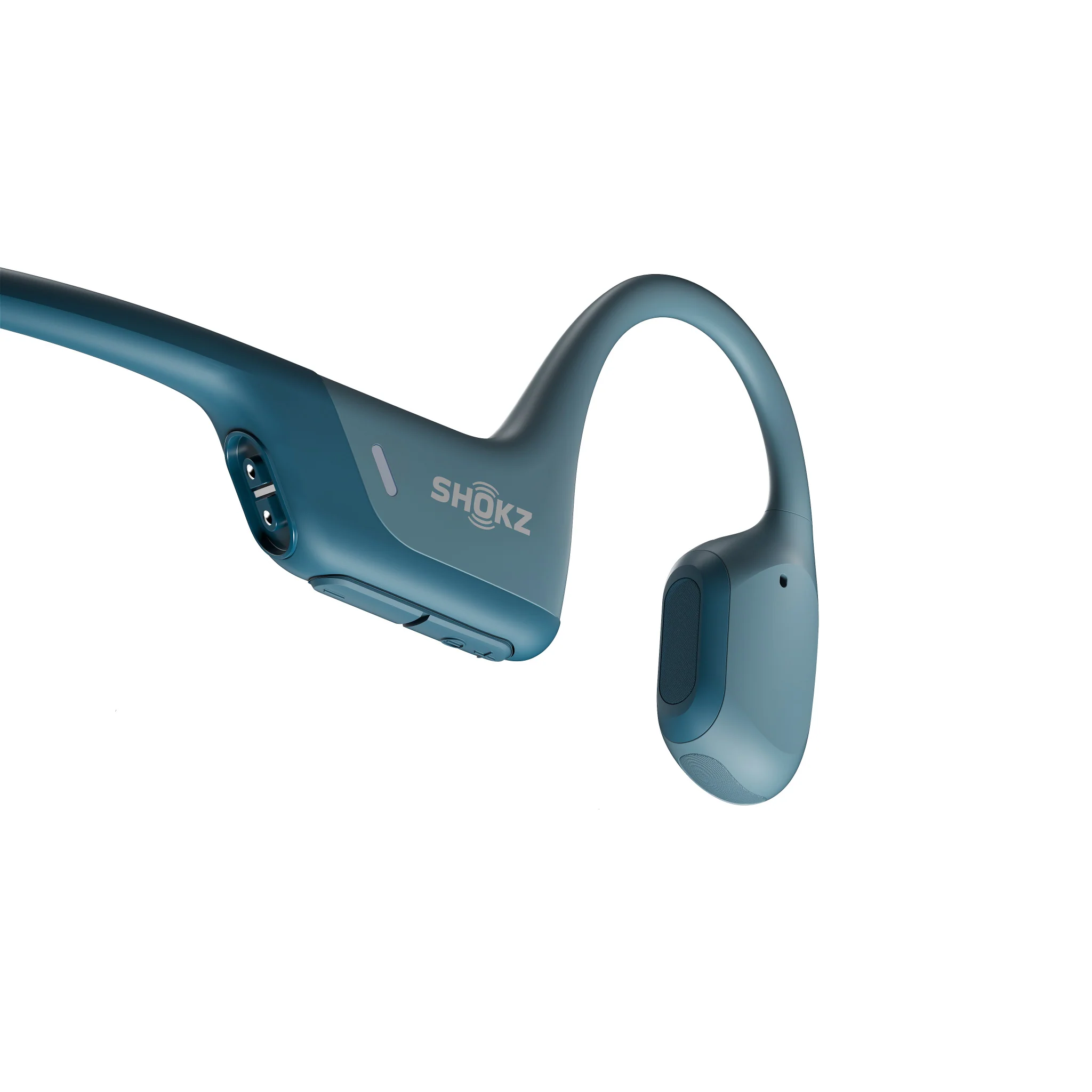 Shokz OpenRun PRO Bone Conduction Bluetooth Headphones Blue - Image 8