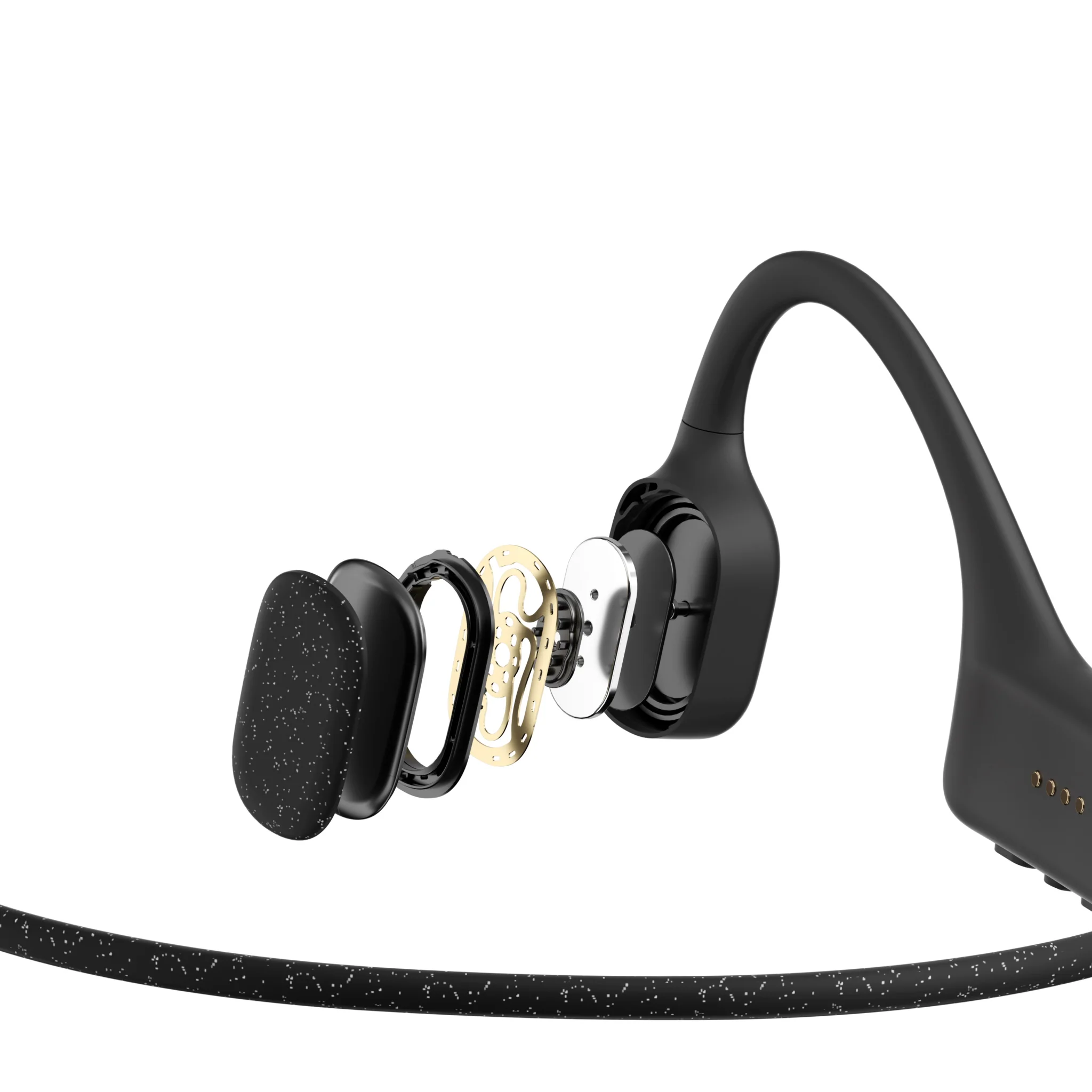 Shokz OpenSwim Waterproof Bone Conduction MP3 Headphones Black - Image 12