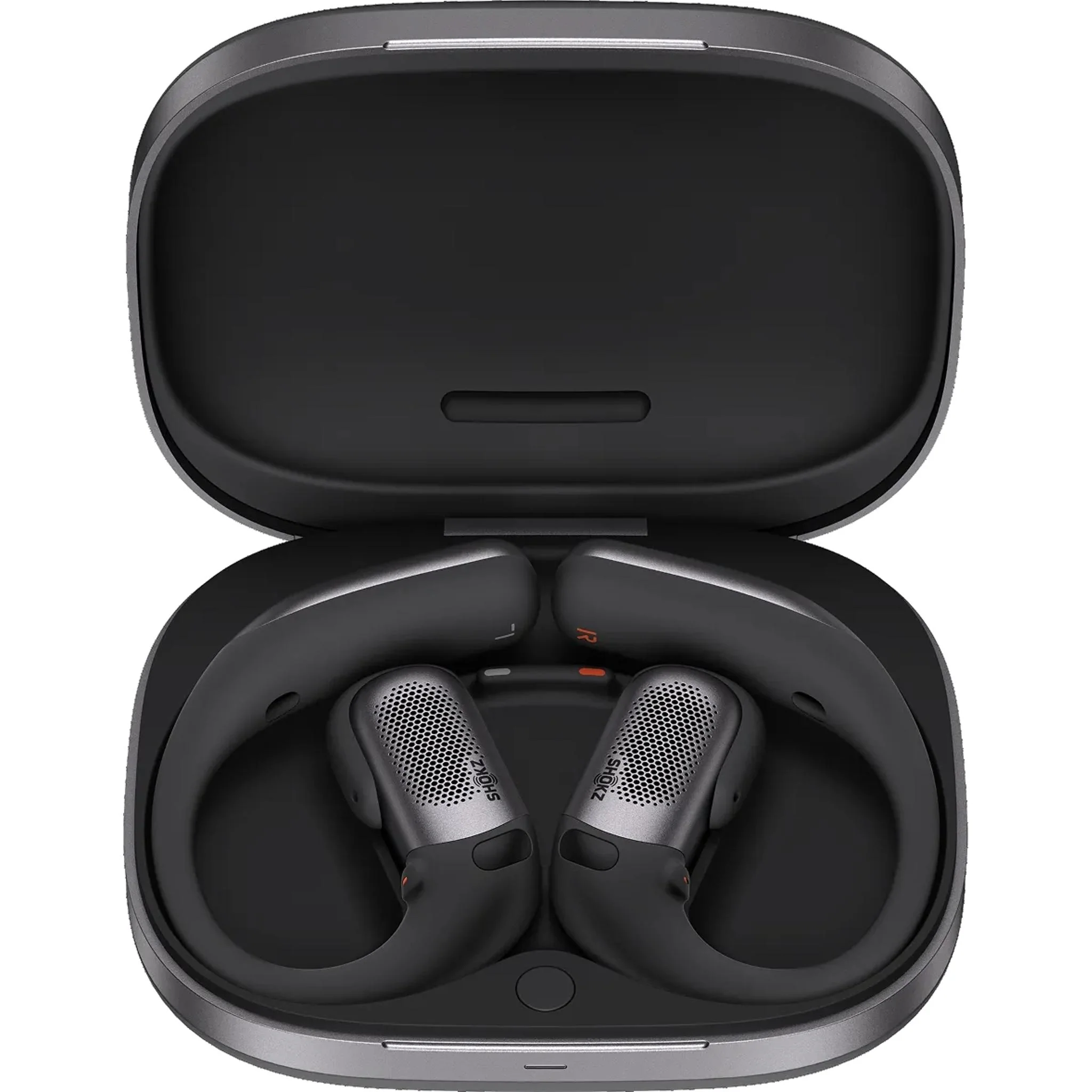 Shokz OpenFit Pro True Wireless Open Earbuds Black - Image 2