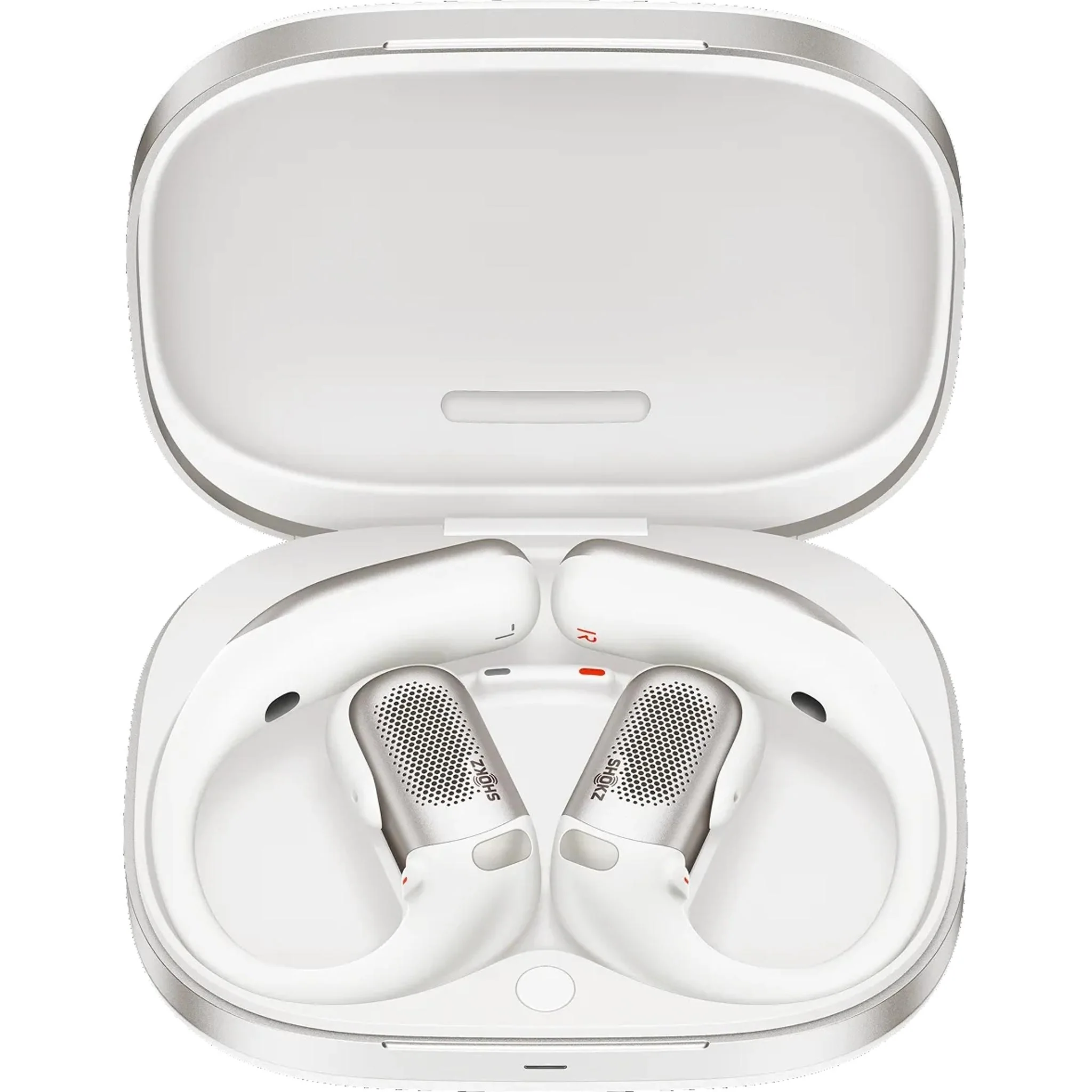 Shokz OpenFit Pro True Wireless Open Earbuds White - Image 2