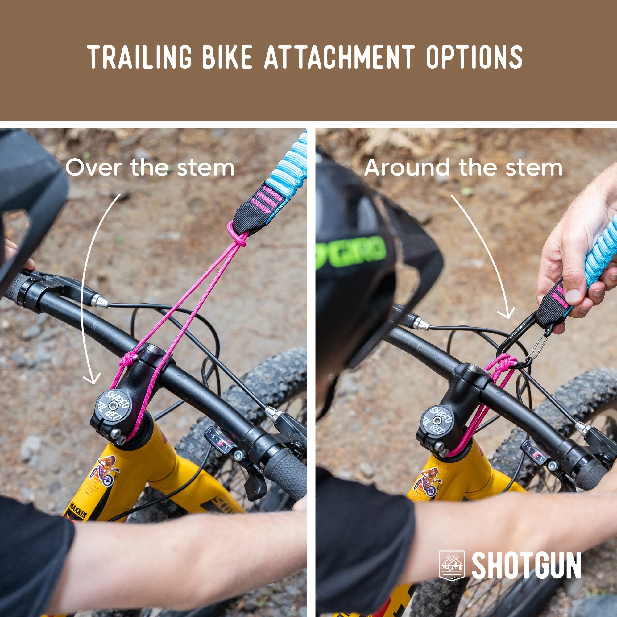 Shotgun Kids MTB Tow Rope & Hip Pack Combo - Image 4