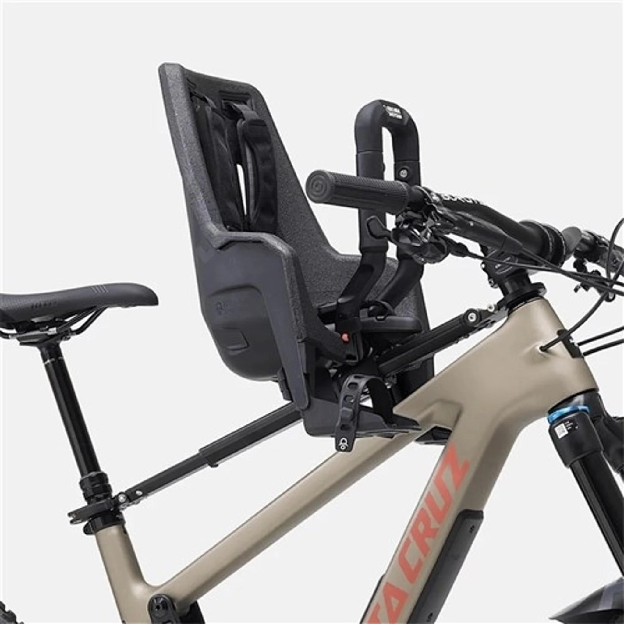 Shotgun Pro Evo Child Seat and Handlebar Combo Black