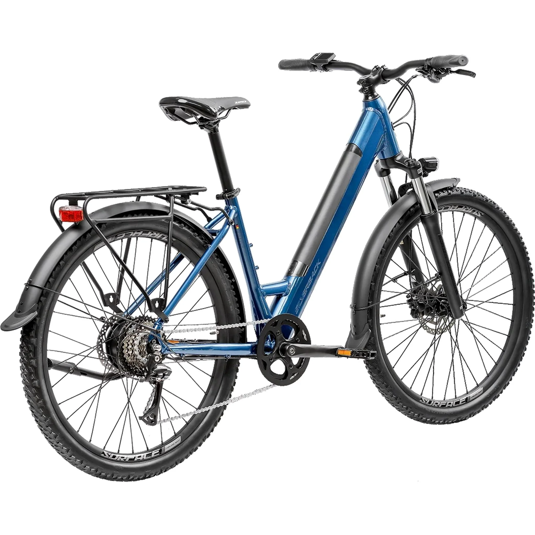Silverback Selectro Step 50 T8 Electric Hybrid Bike Deep Passion Blue - Image 3