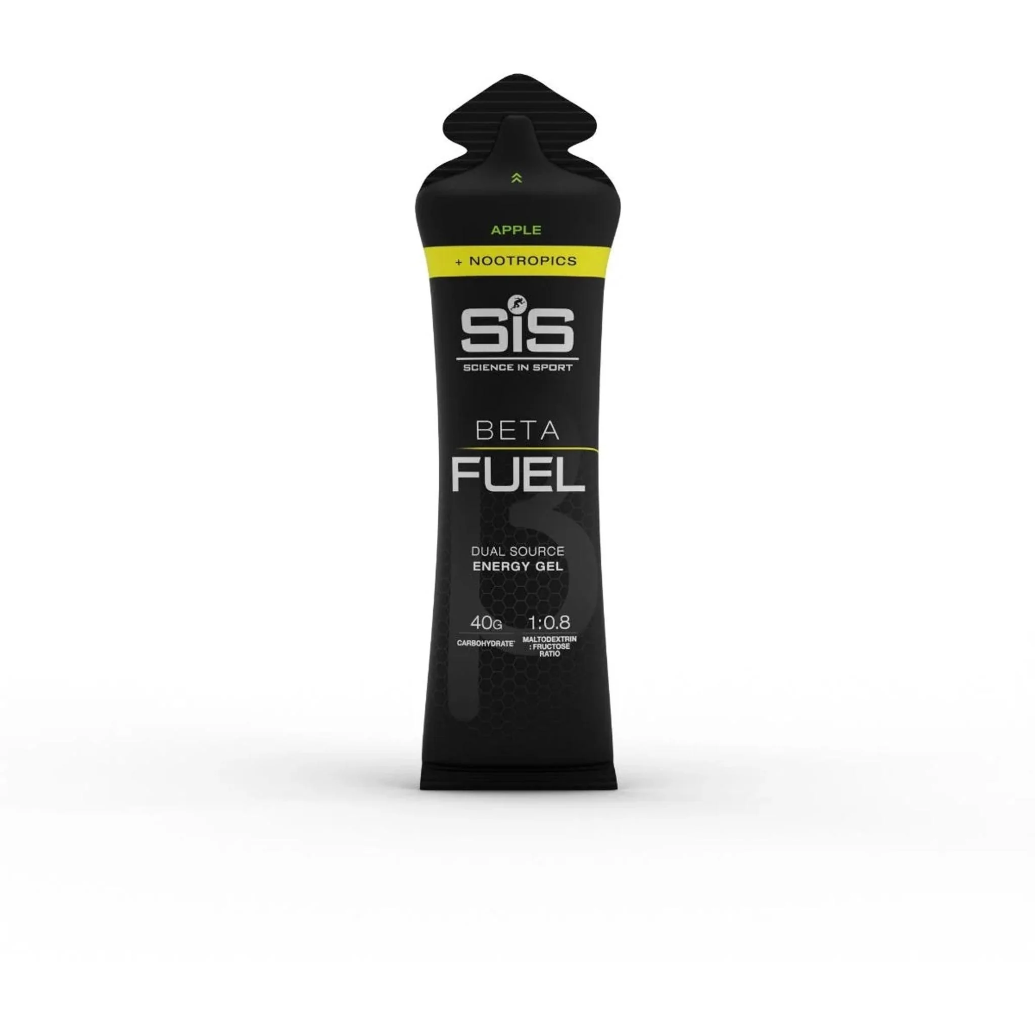 SIS Beta Fuel+Nootropics Dual Source Energy Gel 60ml Apple