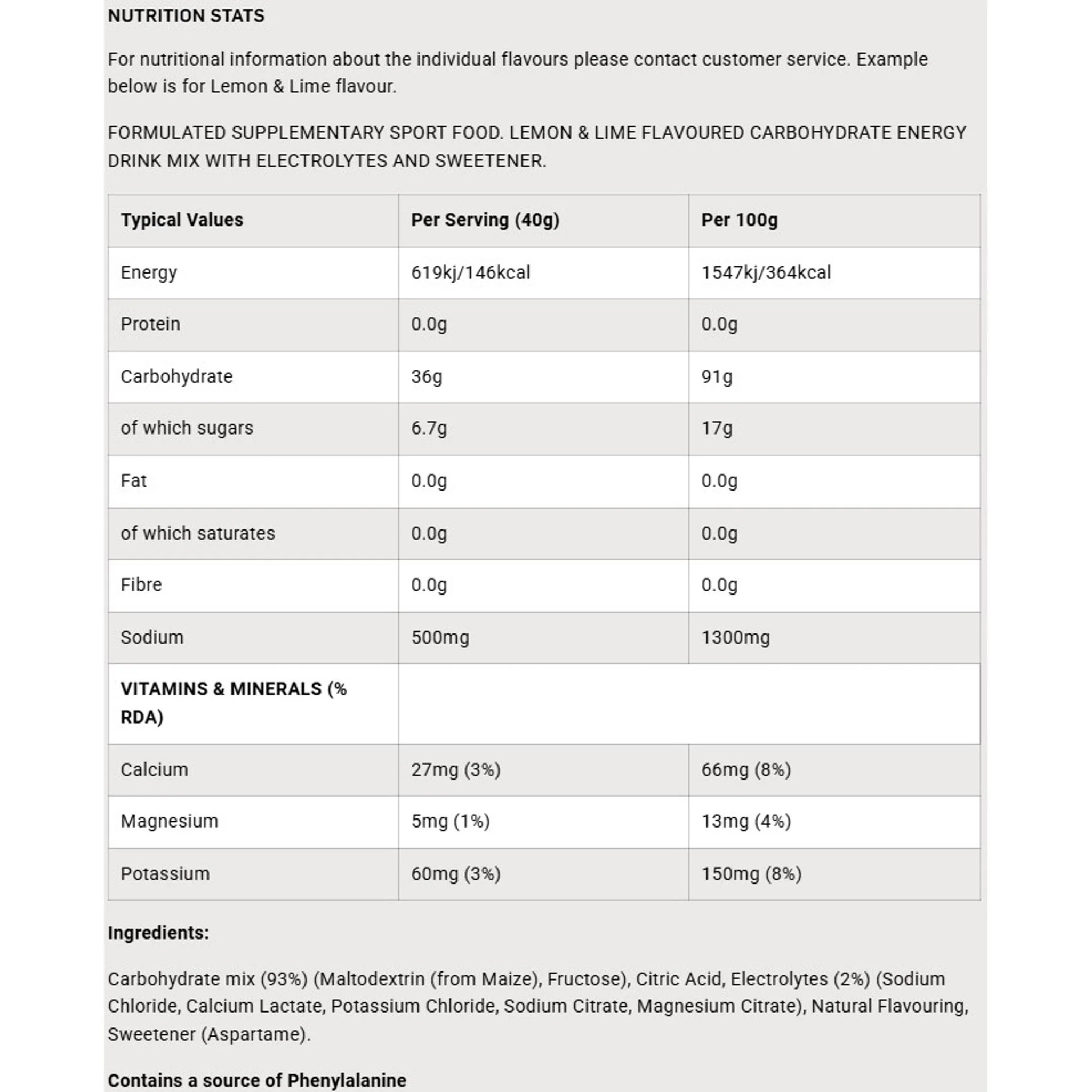 SiS GO Electrolyte Powder Orange 500g - Image 2
