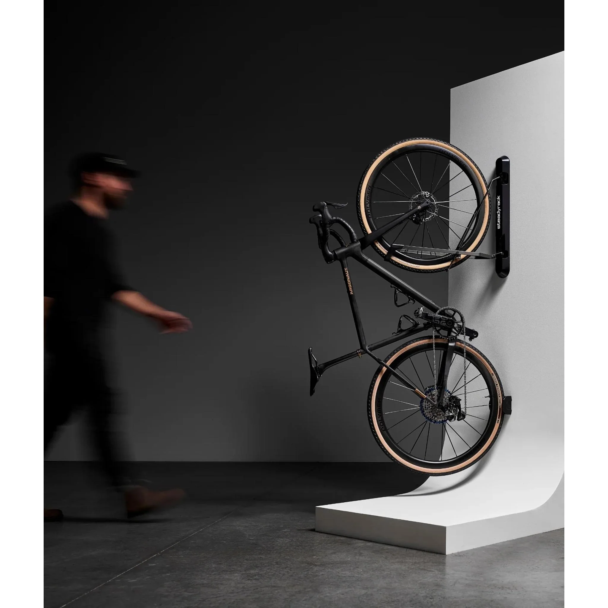 Steadyrack Proflex Narrow Wall Mount Bike Rack (Suits tyres up to 2.1" wide) - Image 2