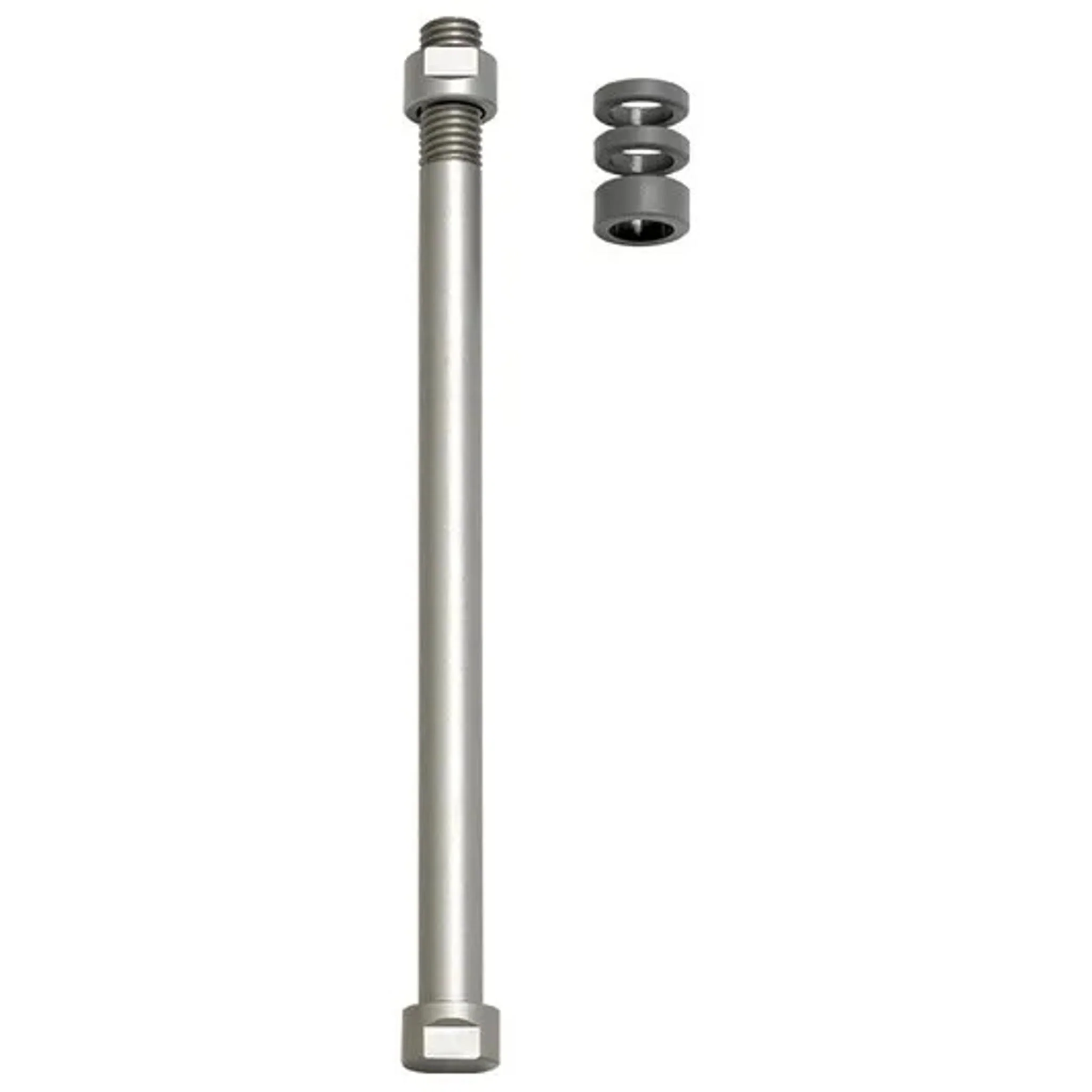 Tacx T1710 E-Thru Trainer Axle Skewer 12x1.5mm Silver