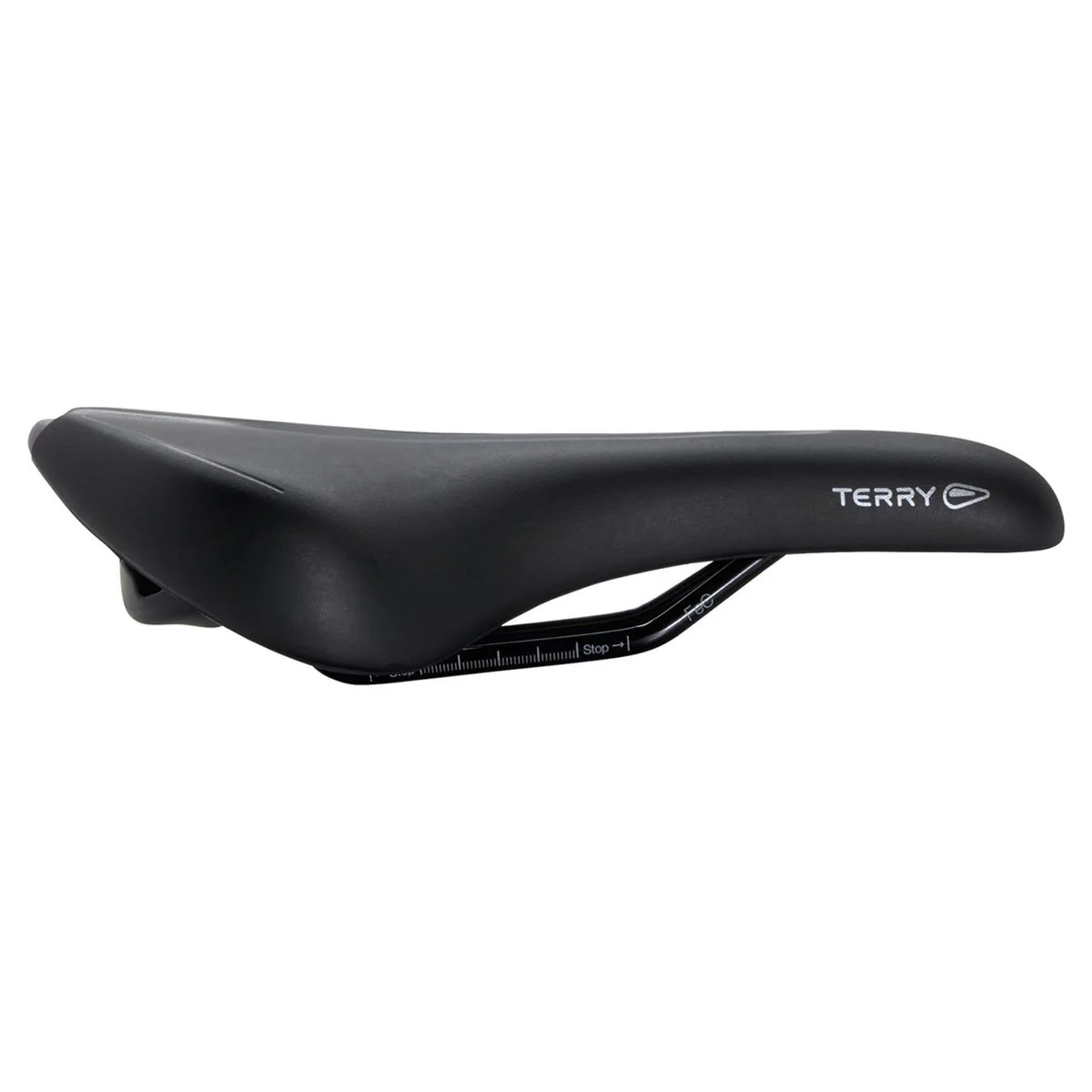 Terry Saddle Figura Max Women's Black Fitness - Image 3