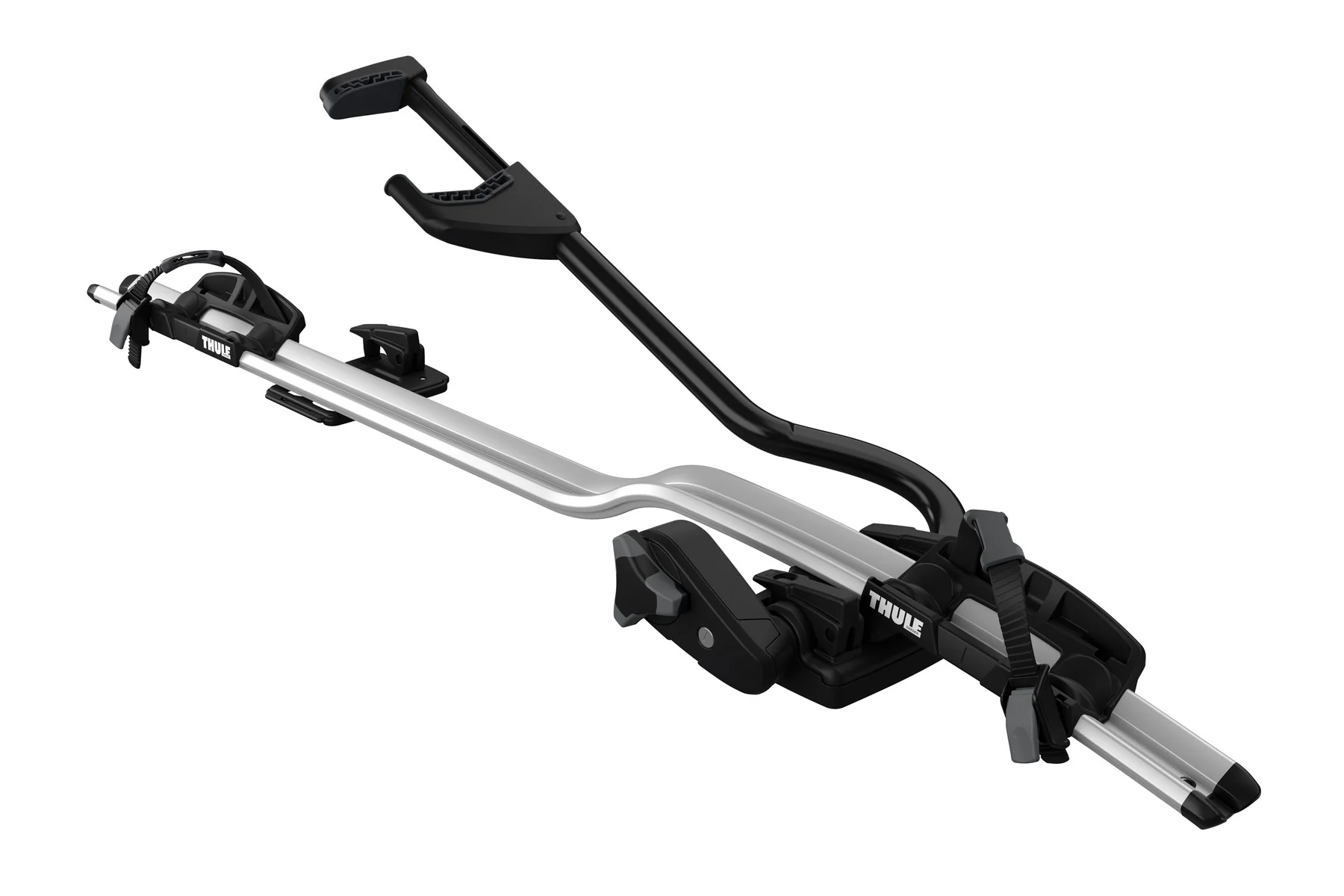 Thule Proride 598 1 Bike Frame Hold Roof Rack Silver