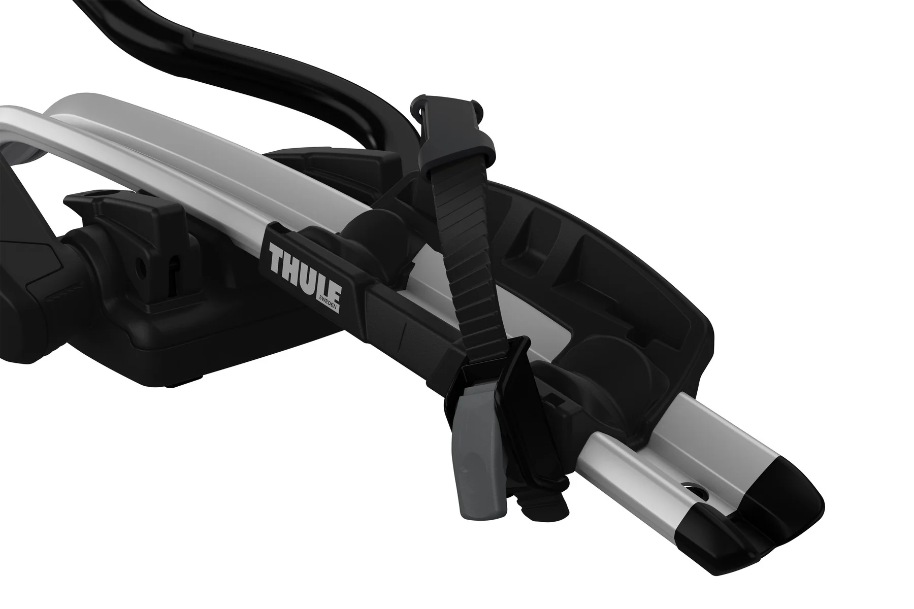Thule Proride 598 1 Bike Frame Hold Roof Rack Silver - Image 6